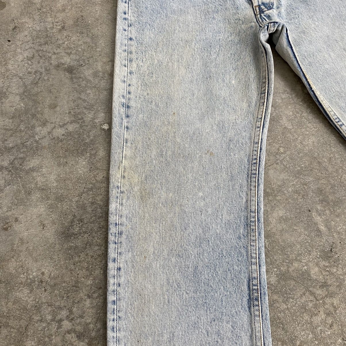 Levi's Size 28x27.5 Vintage 90’s Levis 501 Acid Washed Blue Jeans Size US 28 / EU 44 - 6 Thumbnail
