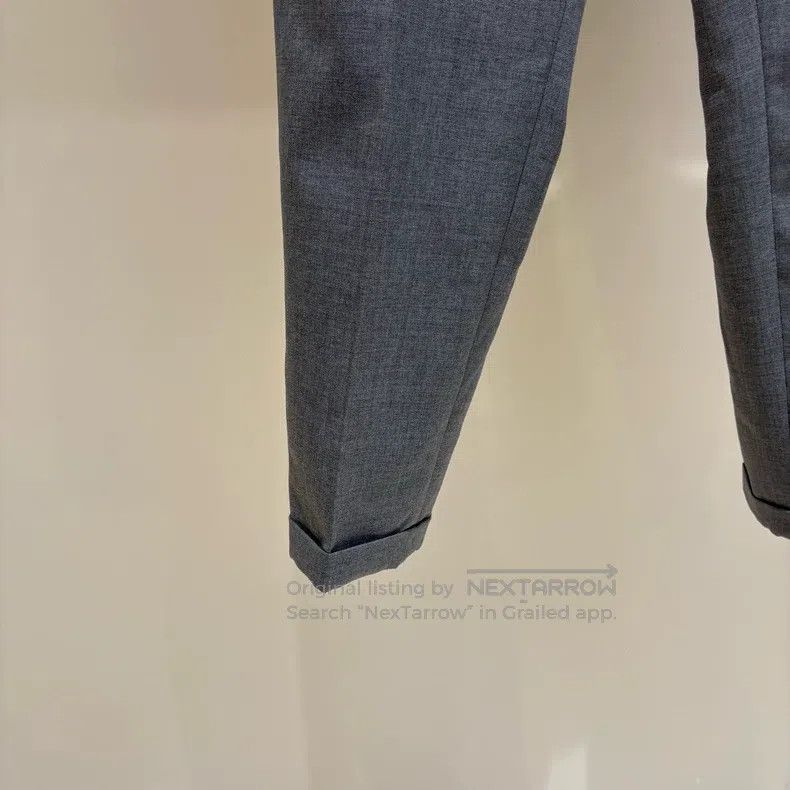Thom Browne Thom Browne Classic Trousers - Medium Gray Size 27" / US 4 / IT 40 - 6 Thumbnail