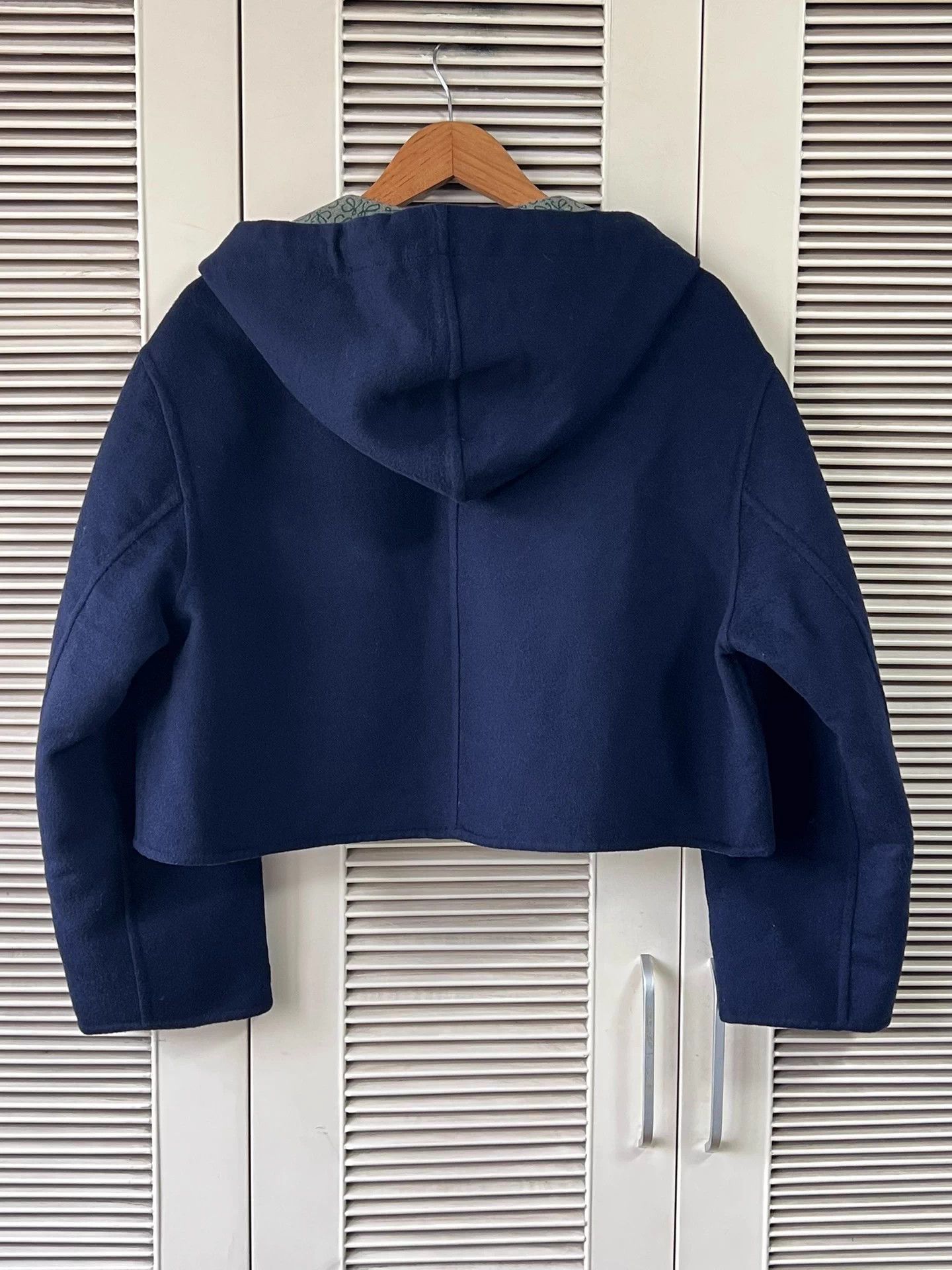 Loewe LOEWE wool short jacket logo lined 34 new w/ tags Size XS / US 0-2 / IT 36-38 - 2 Thumbnail