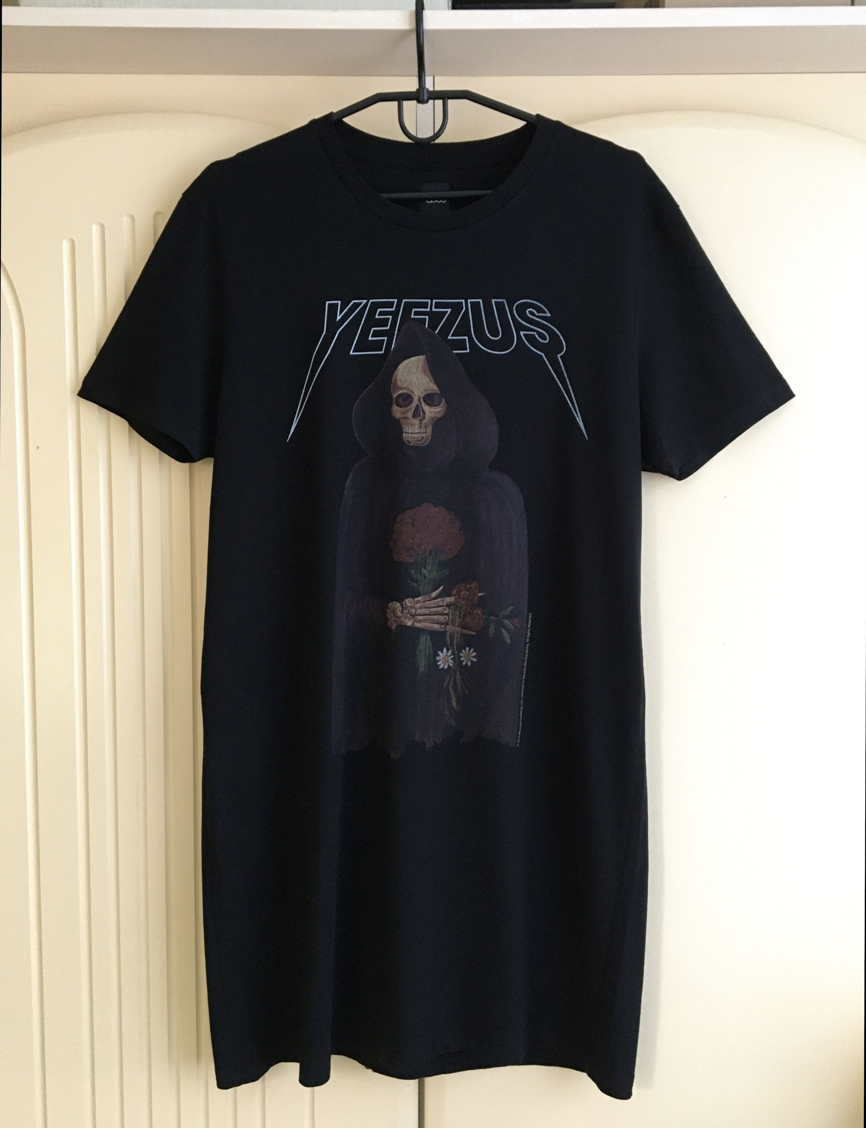 Asos Yeezus Tour Kanye West Grim Reaper Rose Tee / T Shirt Size US M / EU 48-50 / 2 - 3 Thumbnail