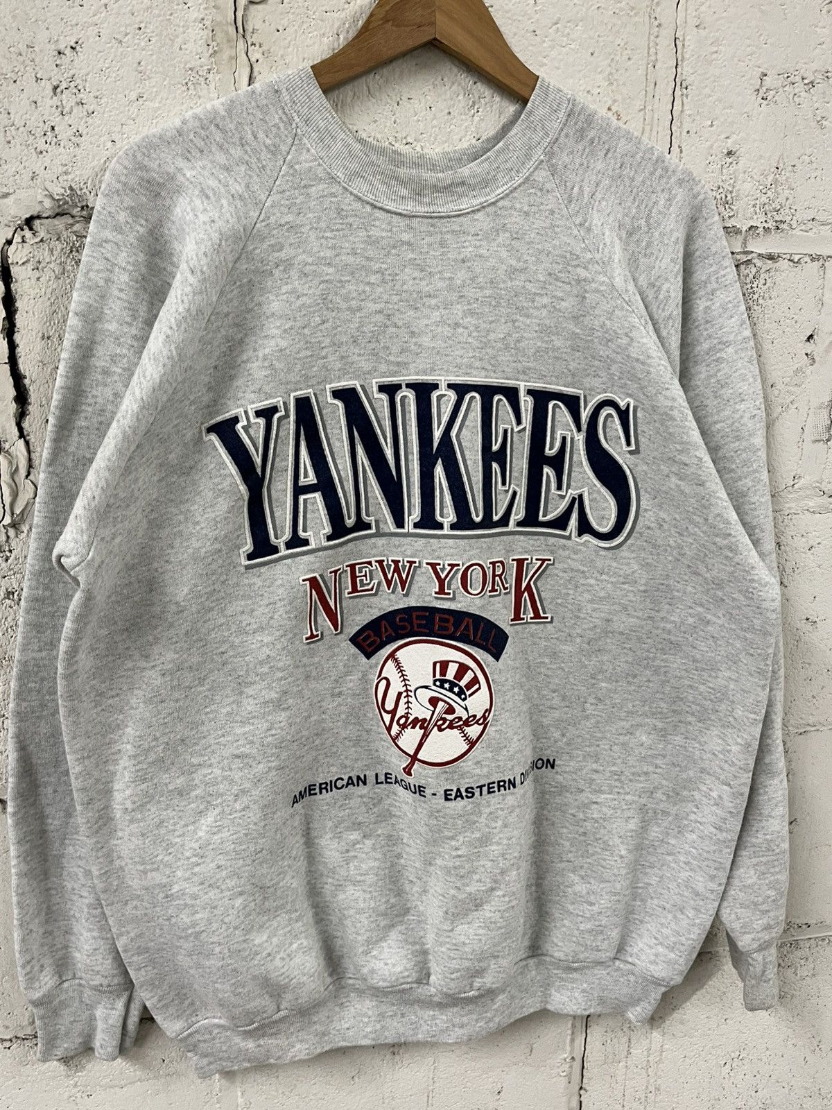 New York Yankees Vintage NY Yankees 90s crewneck streetwear hype sports boxy Size US XL / EU 56 / 4 - 4 Thumbnail