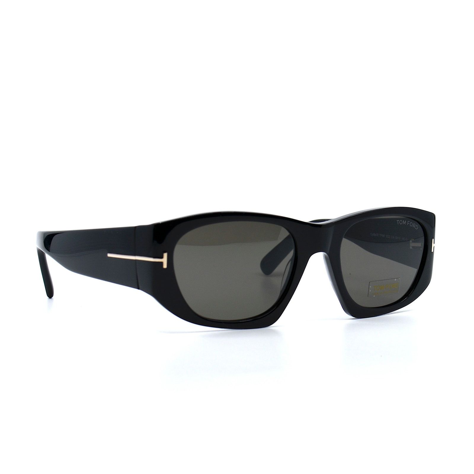 Tom Ford TOM FORD CYRILLE-02 TF987 01A BLACK GREY SUNGLASSES Size ONE SIZE - 1 Thumbnail