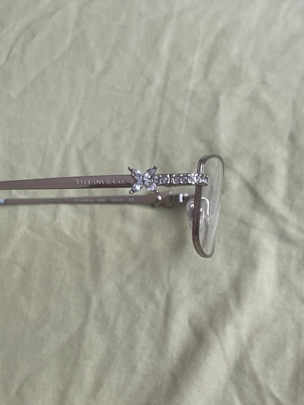 Tiffany & Co. Tiffany & Co Diamond Studded Glasses Size ONE SIZE - 7 Thumbnail