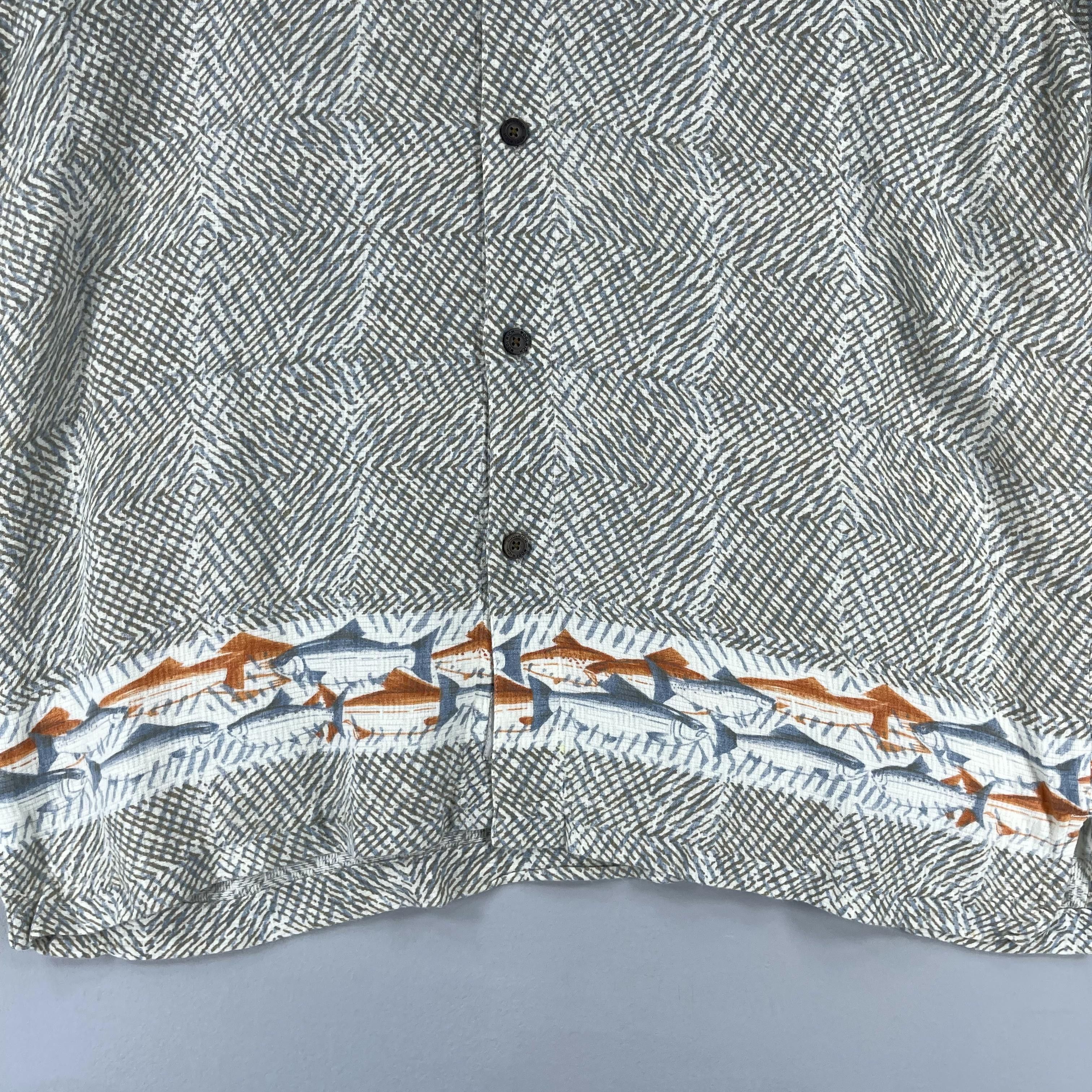 Vintage Vintage WOOLRICH Abstract Native Pattern Style Hawaii Shirt Size US L / EU 52-54 / 3 - 5 Thumbnail