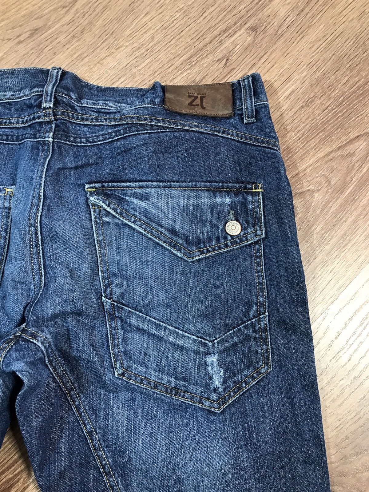Japanese Brand Vintage Distressed Denim Pants Jeans Size US 36 / EU 52 - 14 Thumbnail