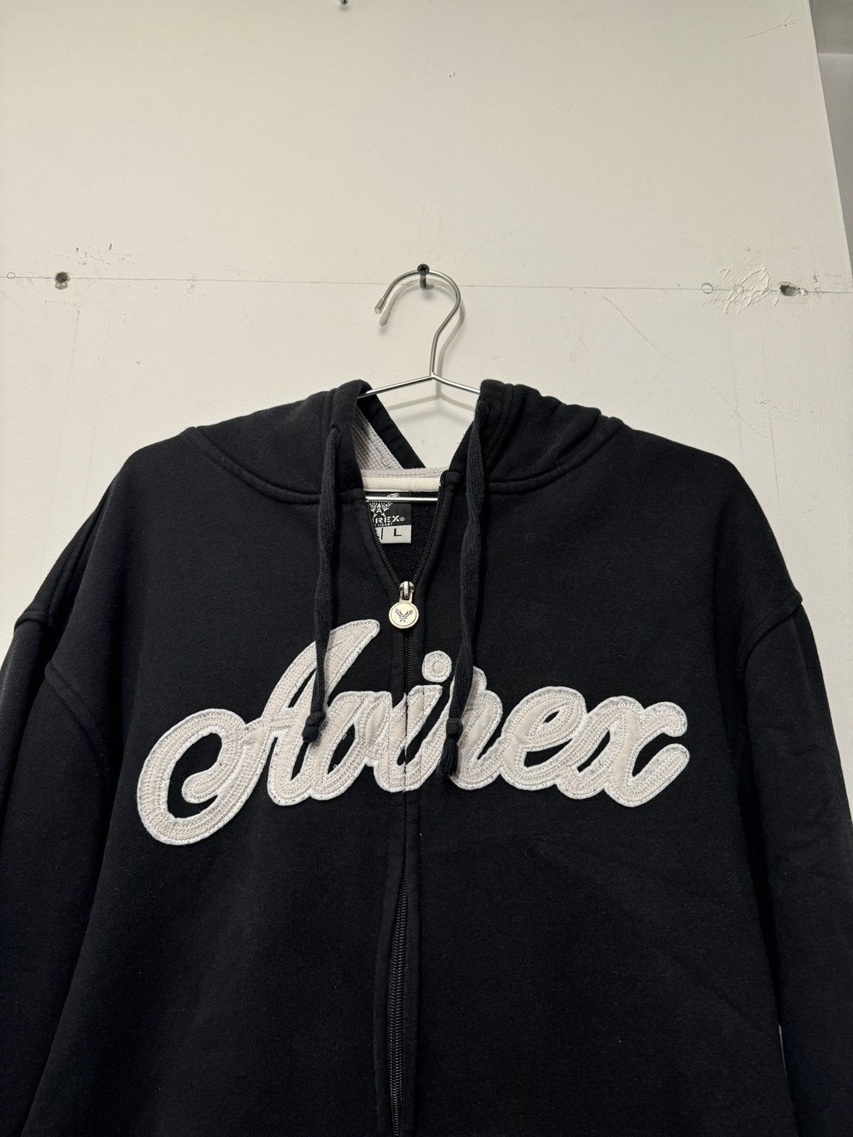 Avirex Vintage Avirex Embroidered Zip Up Hoodie Size US L / EU 52-54 / 3 - 4 Thumbnail