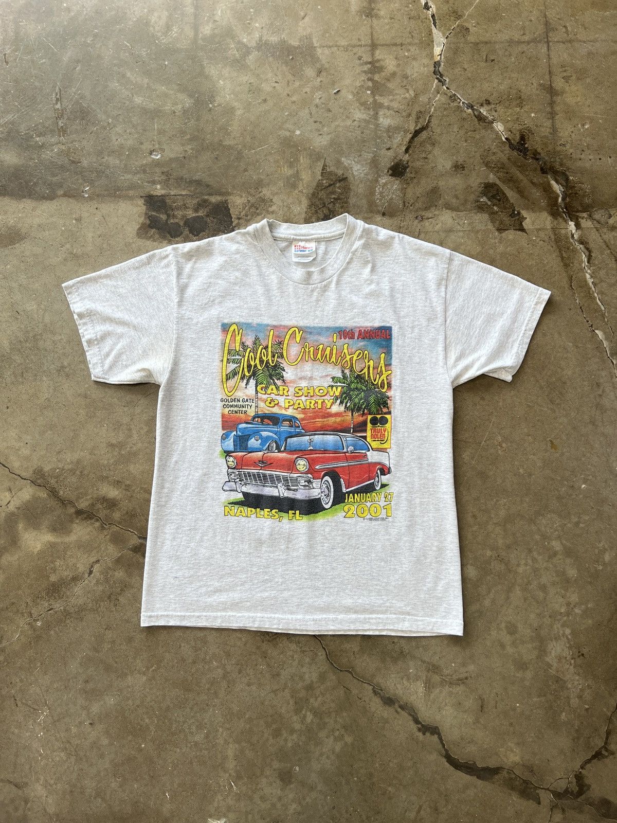 Vintage Vintage 2001 Car Show Cool Cruisers Golden Gate Tee Medium Size US M / EU 48-50 / 2 - 2 Thumbnail