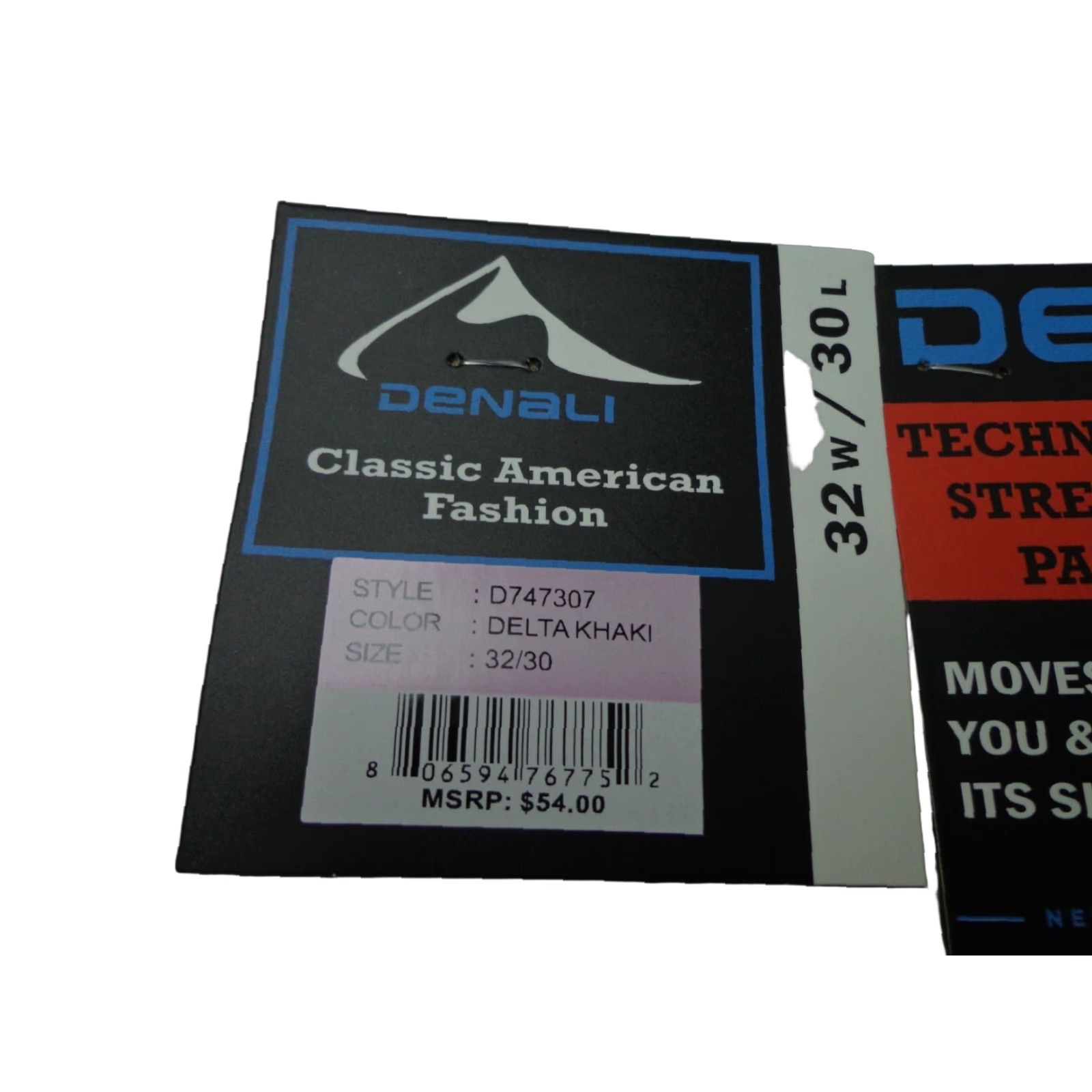 Vintage DENALI Technical Stretch Pants Beige 32x30 Men's Regular 94% Nylon 6% Spandex Comfort Stretch Zip Size US 32 / EU 48 - 1 Thumbnail