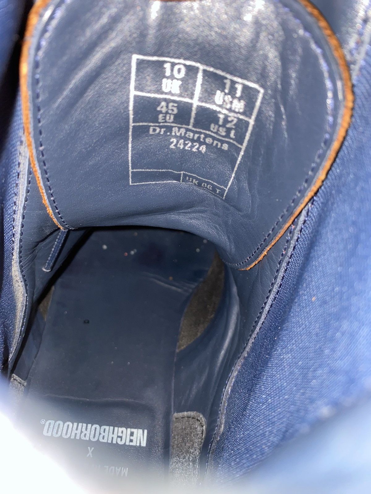 Dr. Martens × Neighborhood Dr Martens X Neighborhood Chelsea Boots Size US 11 / EU 44 - 6 Thumbnail