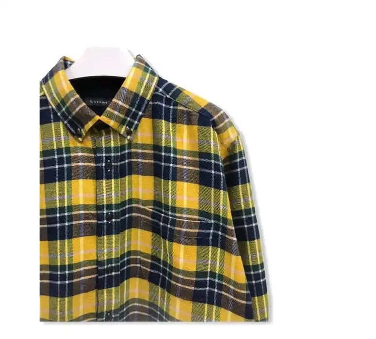 Flannel × Vintage Vintage Shumel Plaid Tartan Flannel Shirt 👕 Size US M / EU 48-50 / 2 - 2 Thumbnail