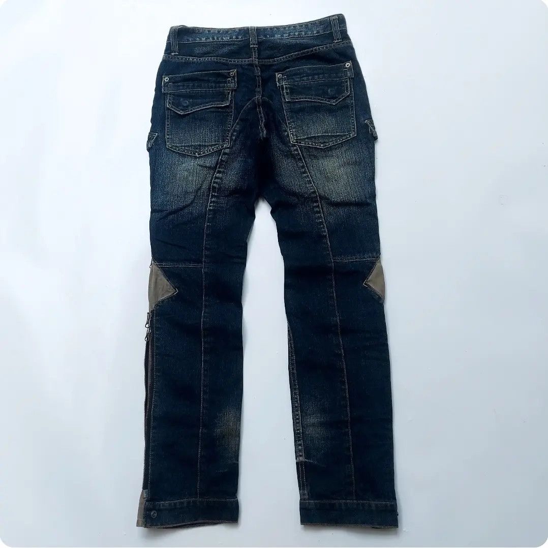 Japanese Brand × PPFM Japanese Brand PPFM Bondage Zipper Jeans Size US 30 / EU 46 - 3 Thumbnail