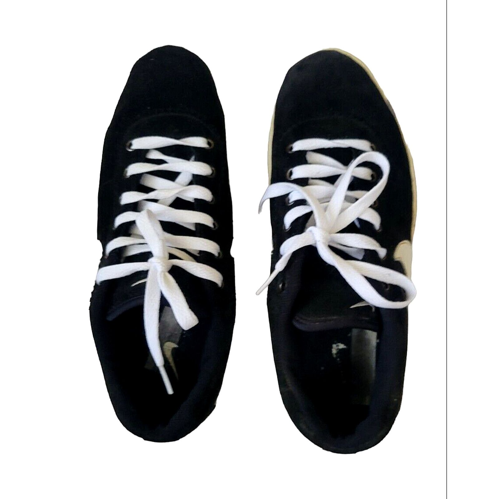 Nike Nike Black White Suede Men's Sneaker Shoes Size 9 Size US 9 / EU 42 - 4 Thumbnail