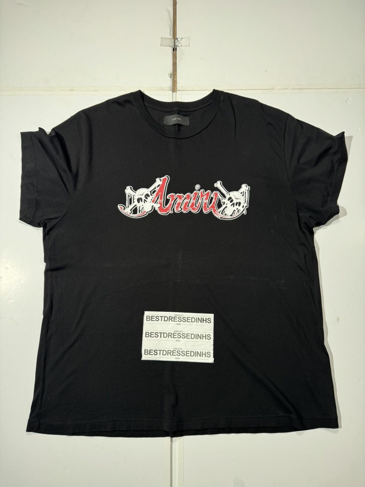 Amiri Amiri Motley Crue Logo Tee Sz XL Size US XL / EU 56 / 4 - 1 Thumbnail