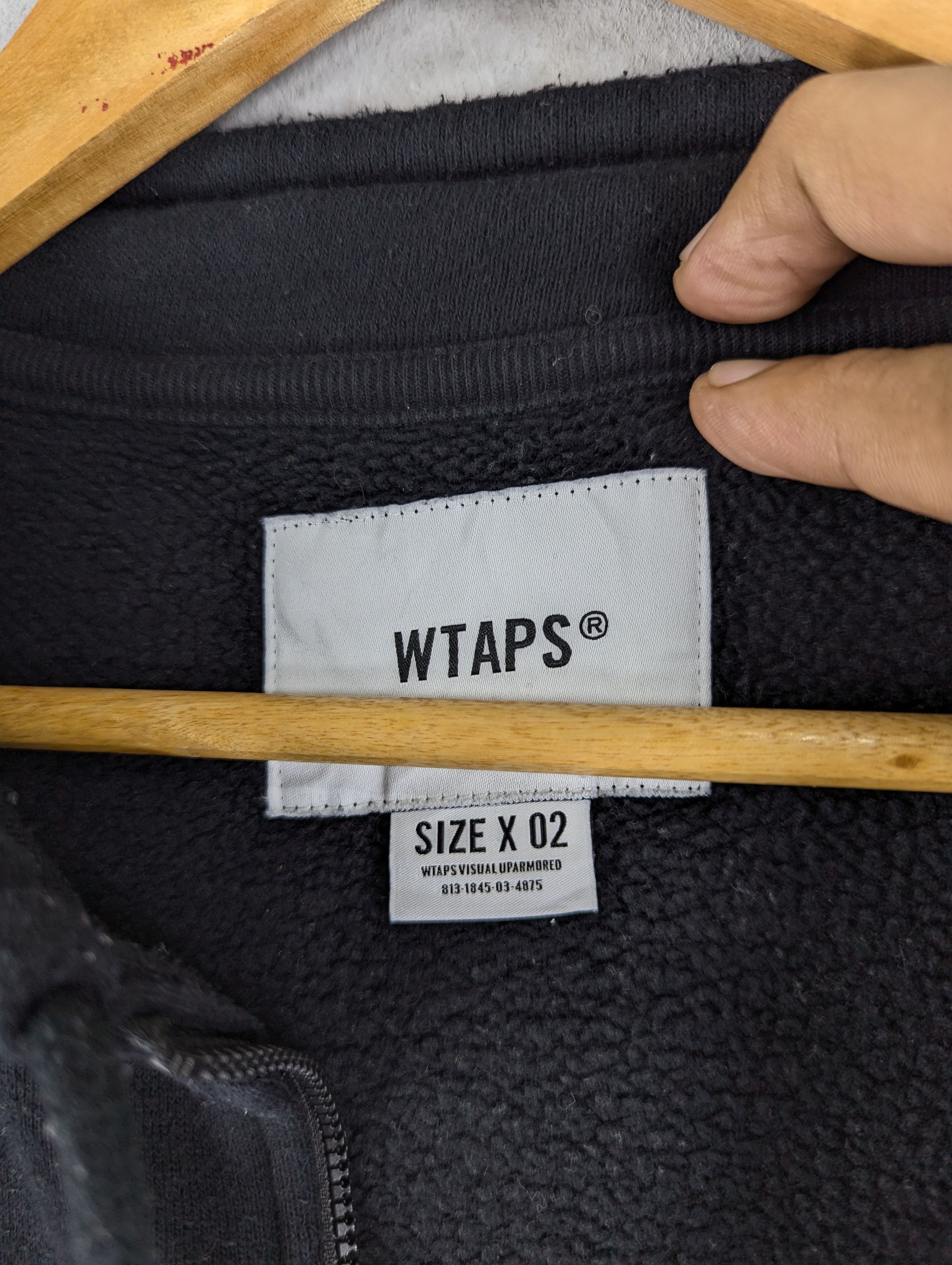 Wtaps Wtaps Visual Up Armored Halfzipper Sweatshirt Size US M / EU 48-50 / 2 - 10 Thumbnail