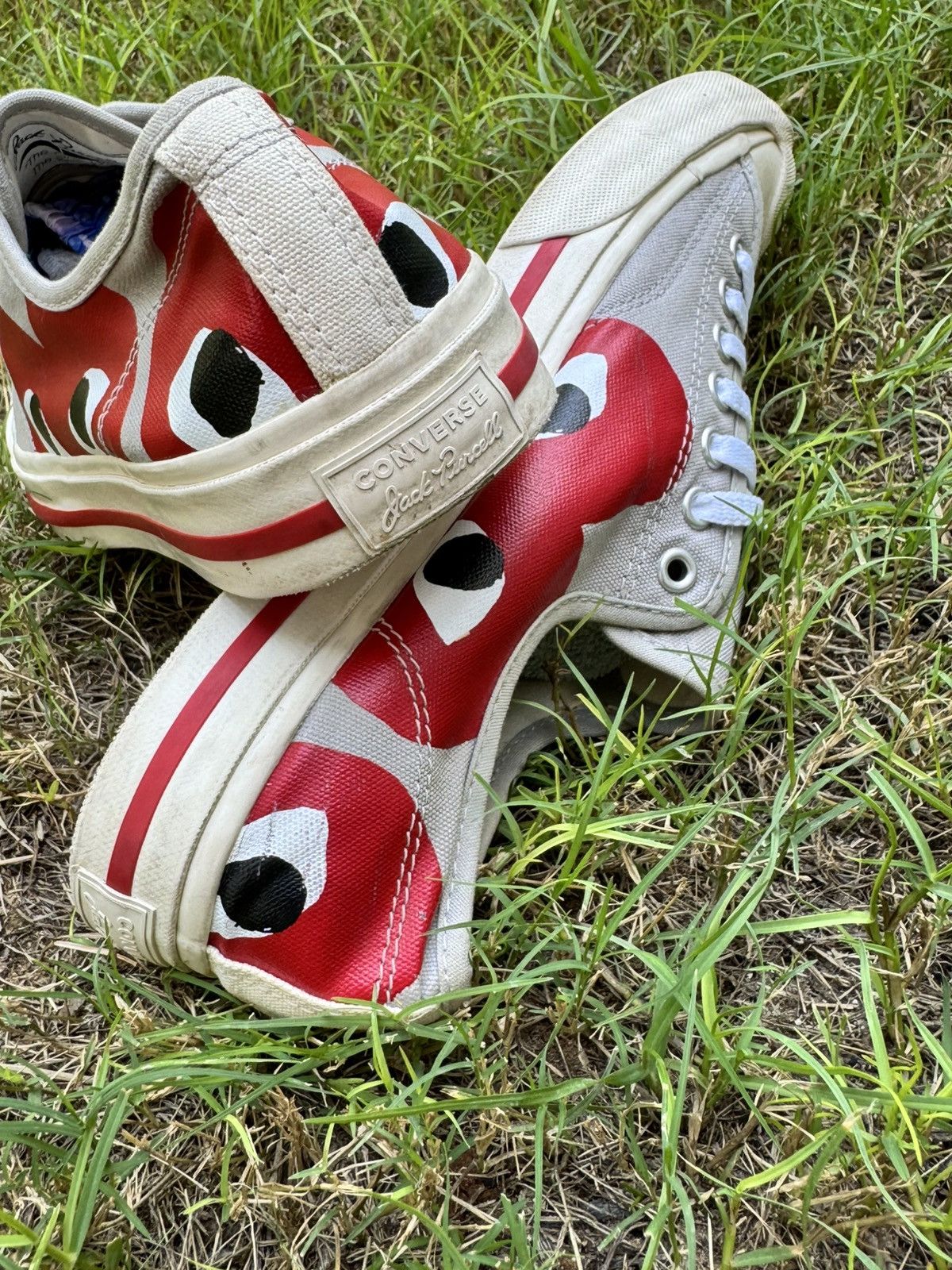 Converse Converse Like Boys PLAY x Jack Purcell Drizzle Red Size US 9 / EU 42 - 8 Thumbnail