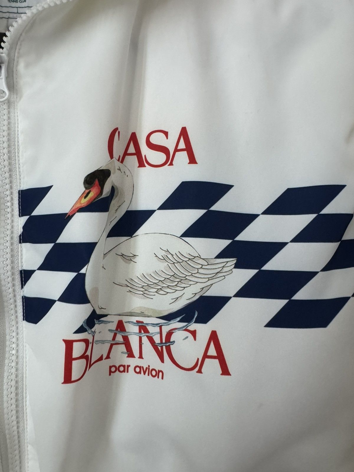 Casablanca “Par Avion” Track Jacket White – Size L