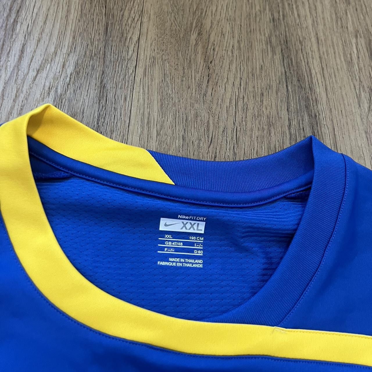 Nike 2008-10 Brasil Nike Trainning y2k 2000s Football Size US XXL / EU 58 / 5 - 4 Thumbnail