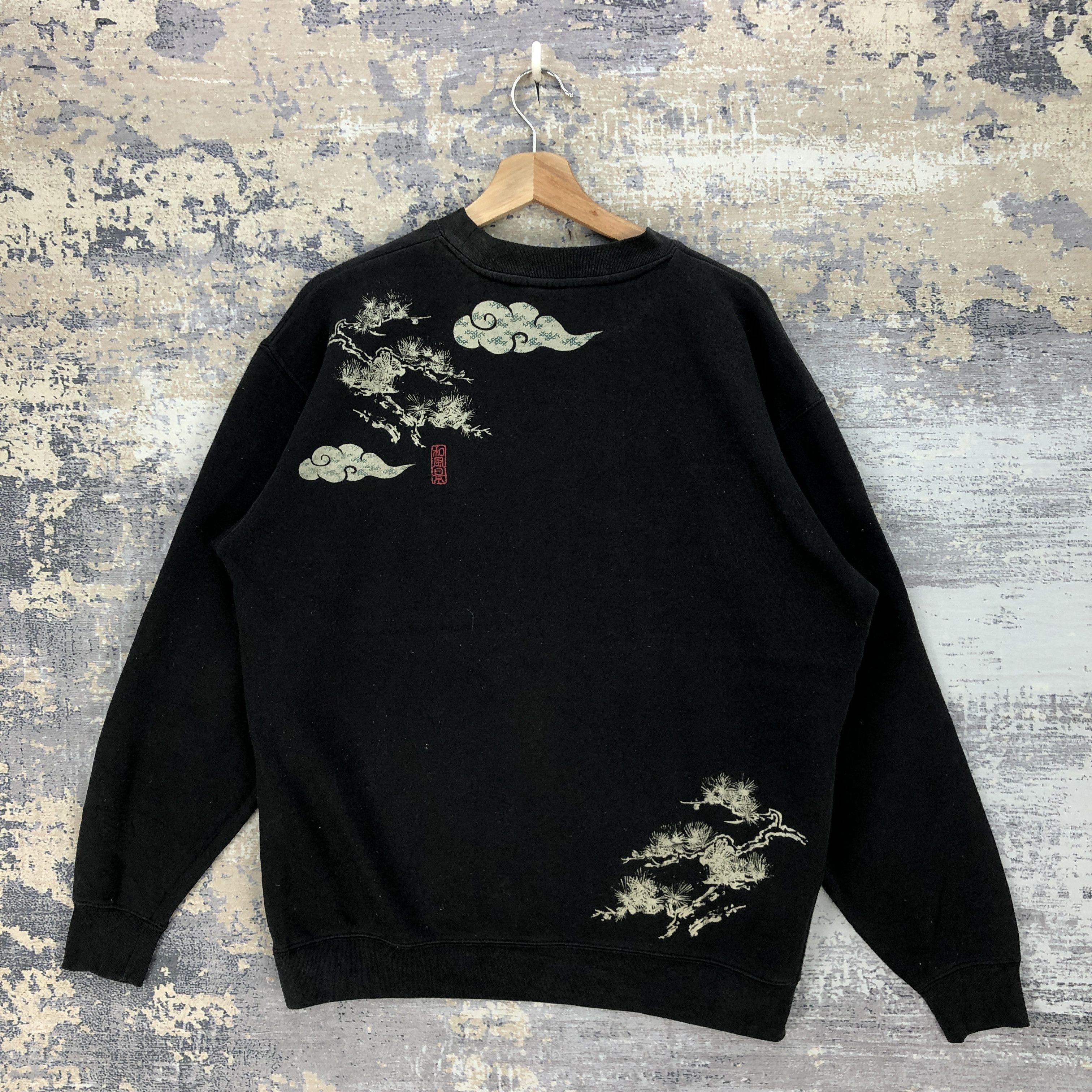 Japanese Brand Vintage Japanese Sakura Sweater Cute Japanese Sweatshirt Size US XL / EU 56 / 4 - 2 Thumbnail