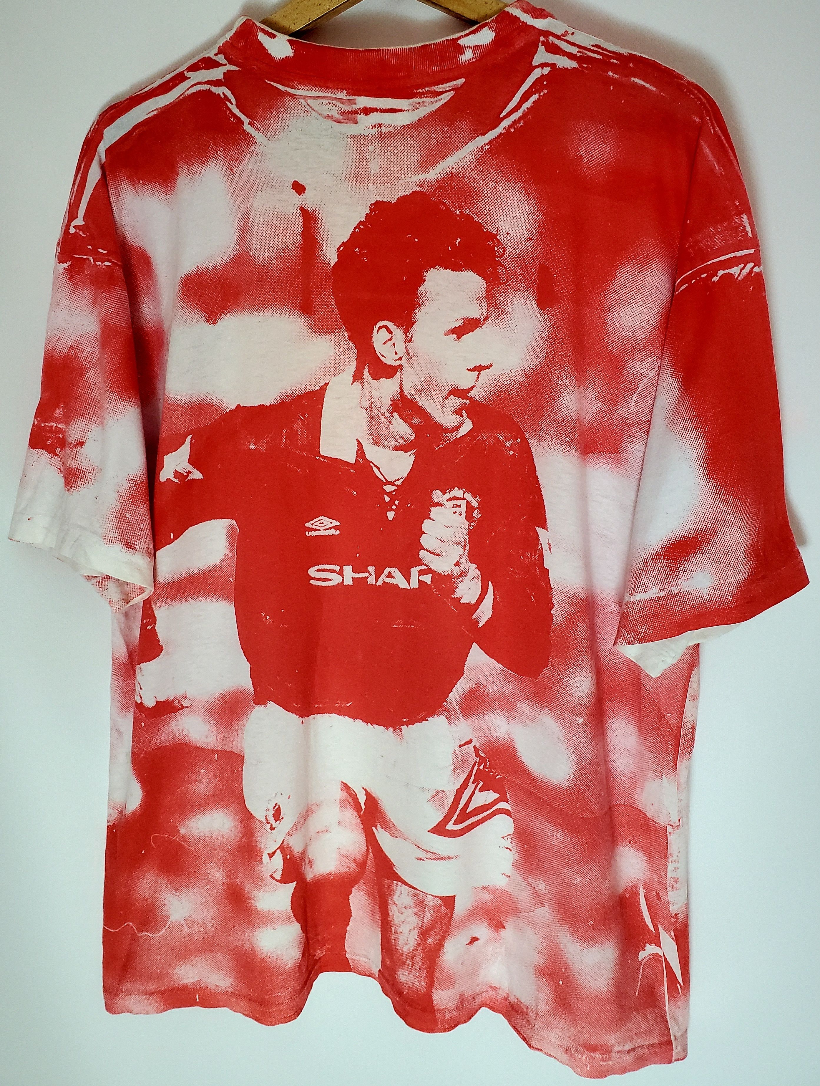 Vintage Vintage 90s Manchester united Double champions Overprint Xl Size US XL / EU 56 / 4 - 2 Thumbnail