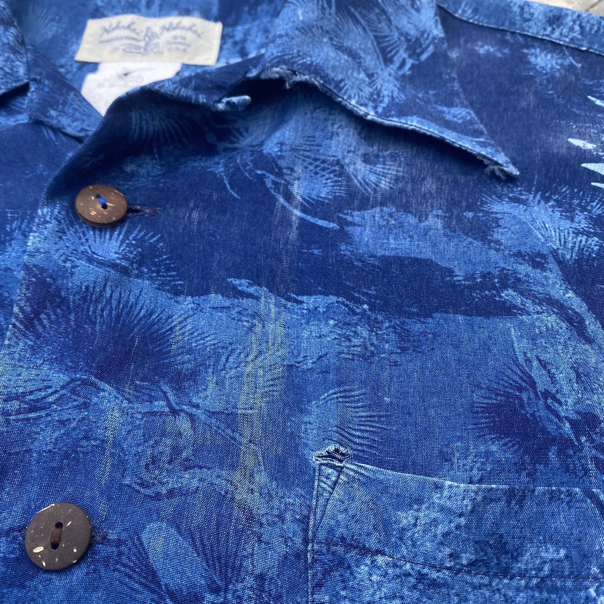 Vintage HOKUKAI HOKUKAI Worn Made in USA Rayon Shirt Size US L / EU 52-54 / 3 - 8 Thumbnail