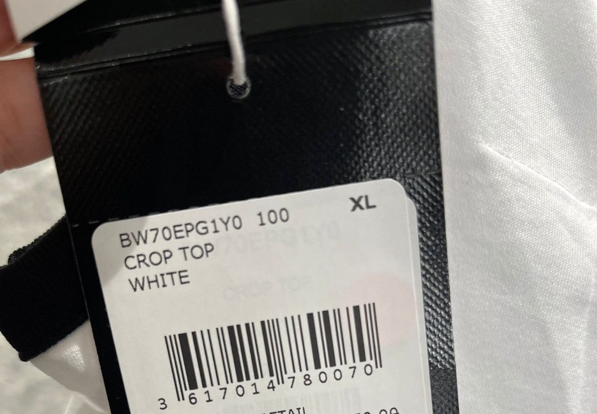 Givenchy oc11z0725 Crop Top in White Size XL / US 12-14 / IT 48-50 - 6 Thumbnail