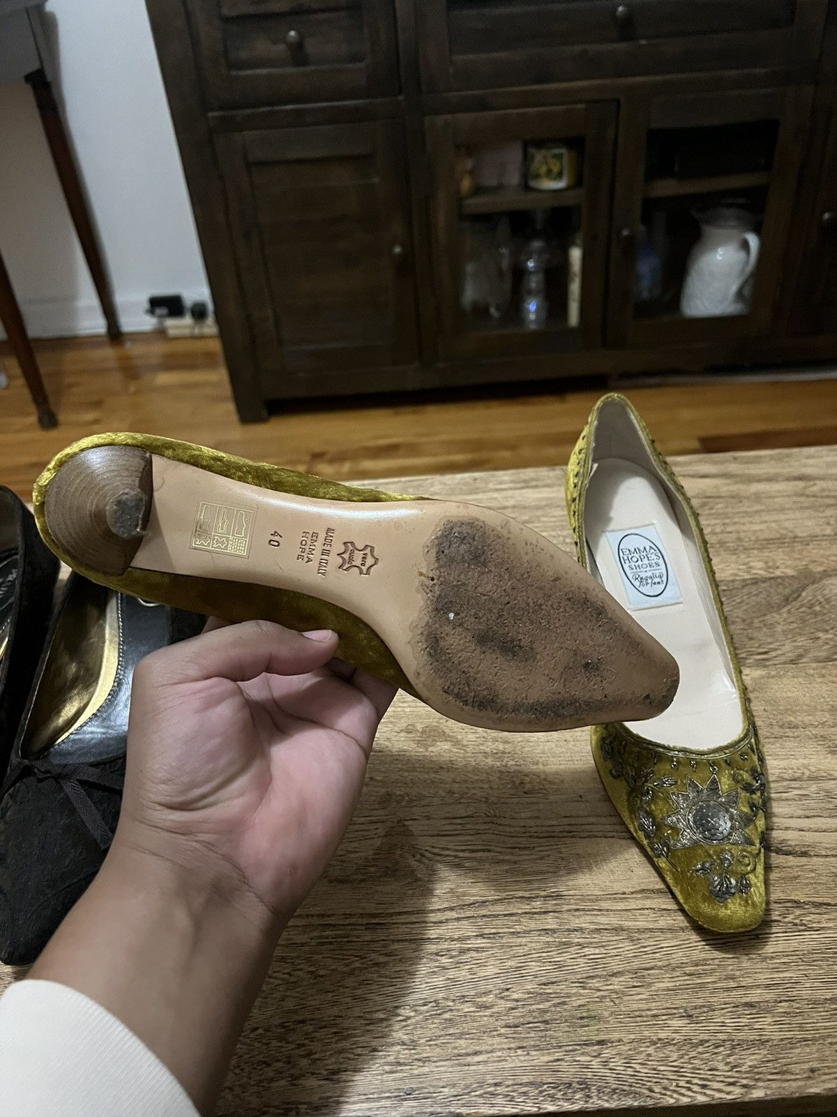 Other Emma hope suede embellished heel y2k Size US 9 / IT 39 - 5 Thumbnail