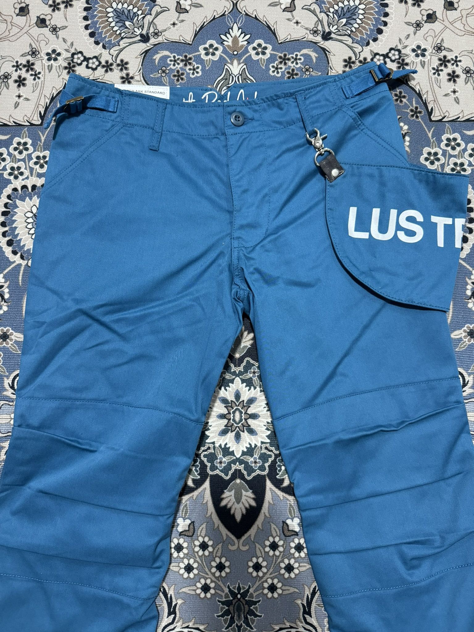 Beauty Beast × General Research × Japanese Brand Japanese Brand Red ark Lus Tract Drawstring Pants Hypebeast Size US 30 / EU 46 - 3 Thumbnail