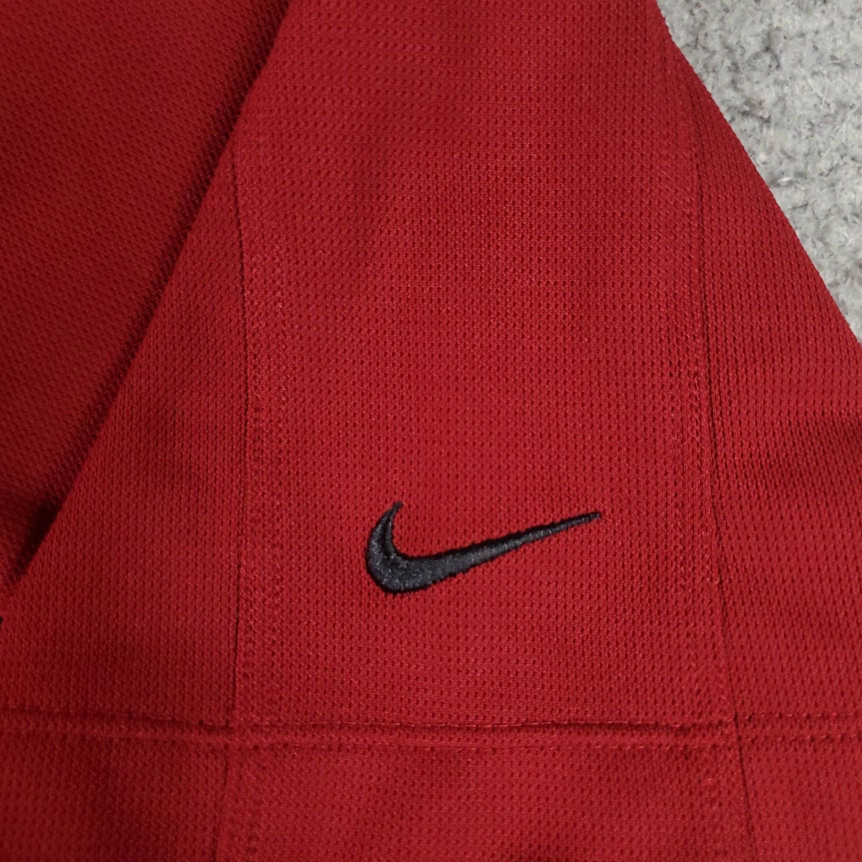 Nike VINTAGE is not applicable; Nike Polo Shirt Mens Medium Red Swoosh Golf Casual Short Sleeve Size US M / EU 48-50 / 2 - 3 Thumbnail