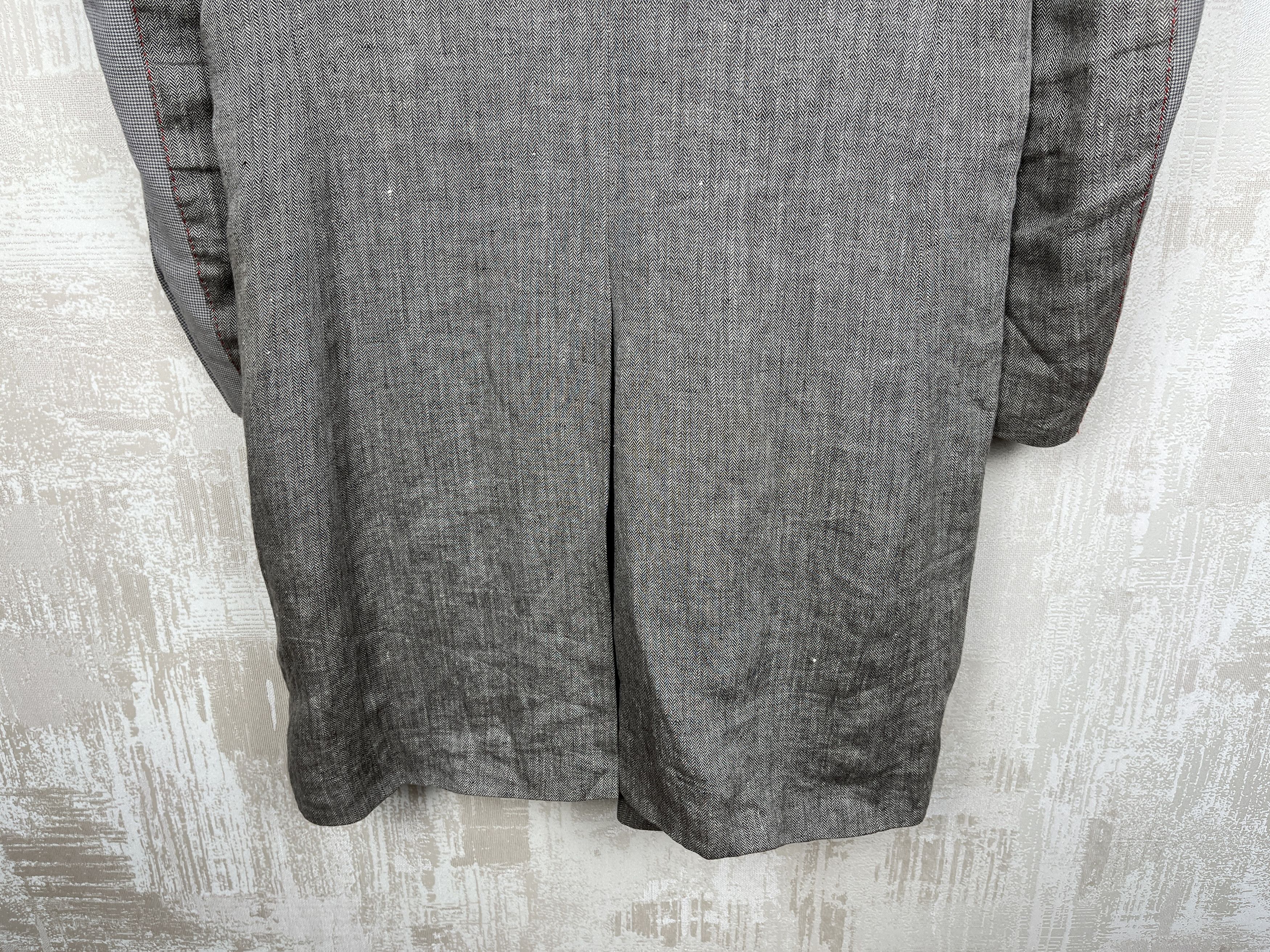 Other UK Holland Esquire Linen Long Blazer Coat Hand Customised Size US M / EU 48-50 / 2 - 20 Thumbnail