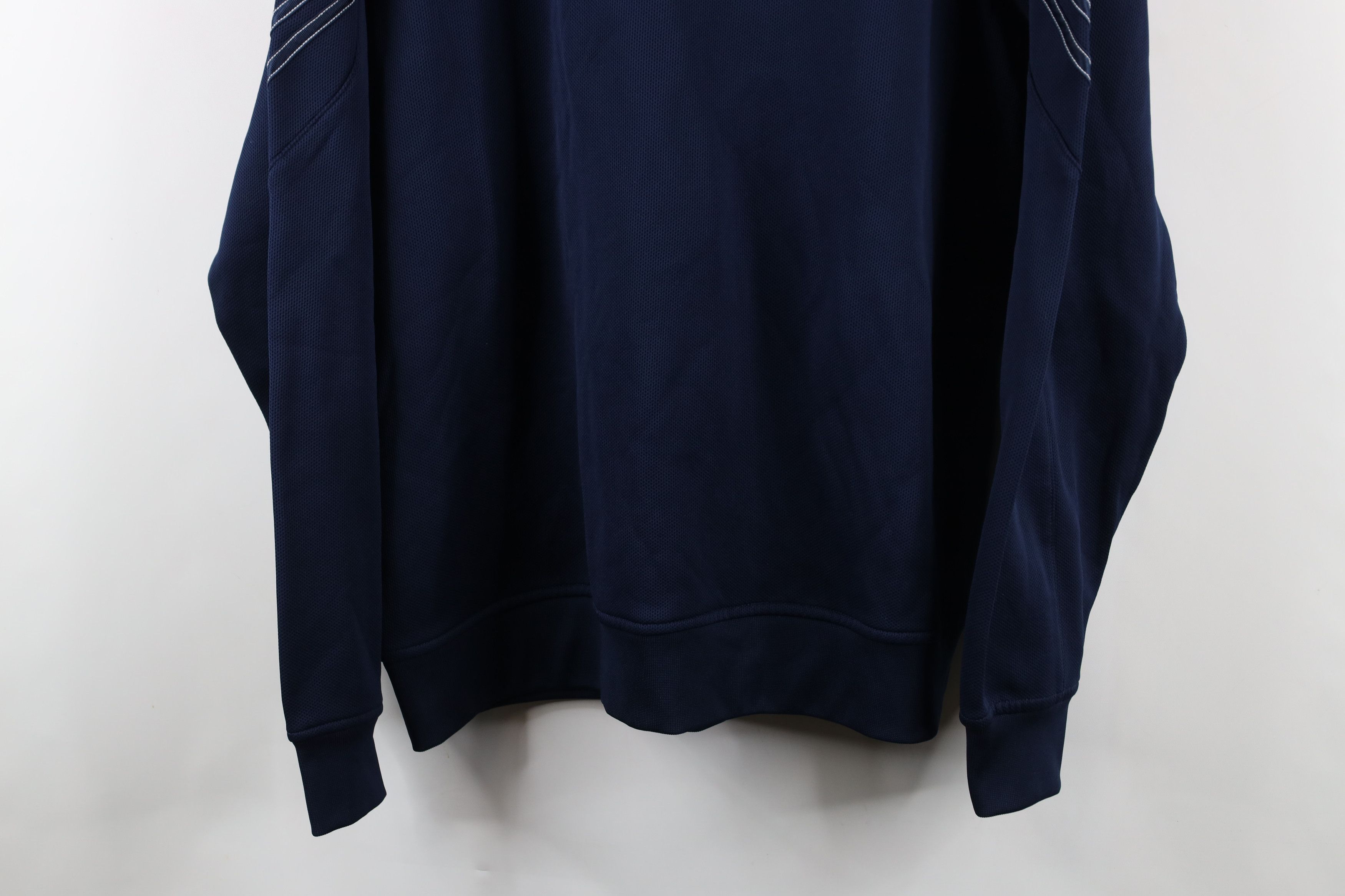 Adidas × Vintage Adidas University of Michigan Football Crewneck Sweatshirt Size US XL / EU 56 / 4 - 3 Thumbnail