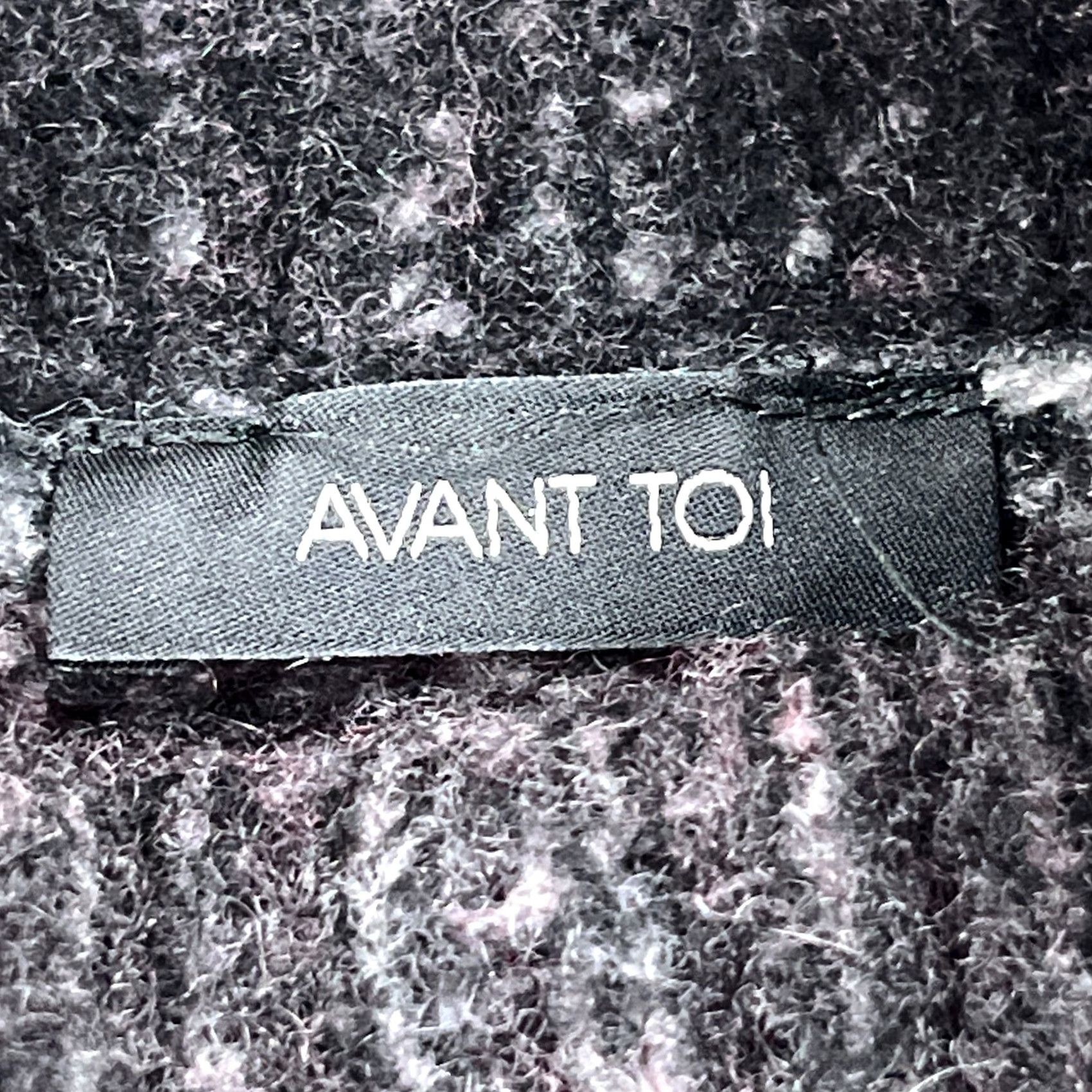 Avant Toi VINTAGE Avant Toi Sweater Womens Small Distressed Turtleneck Rose Embroidery Burnout Size S / US 4 / IT 40 - 2 Thumbnail
