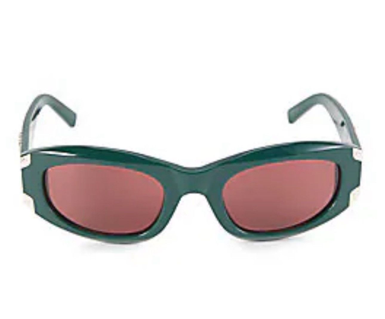 MCM Green 52MM Oval Sunglasses NWT