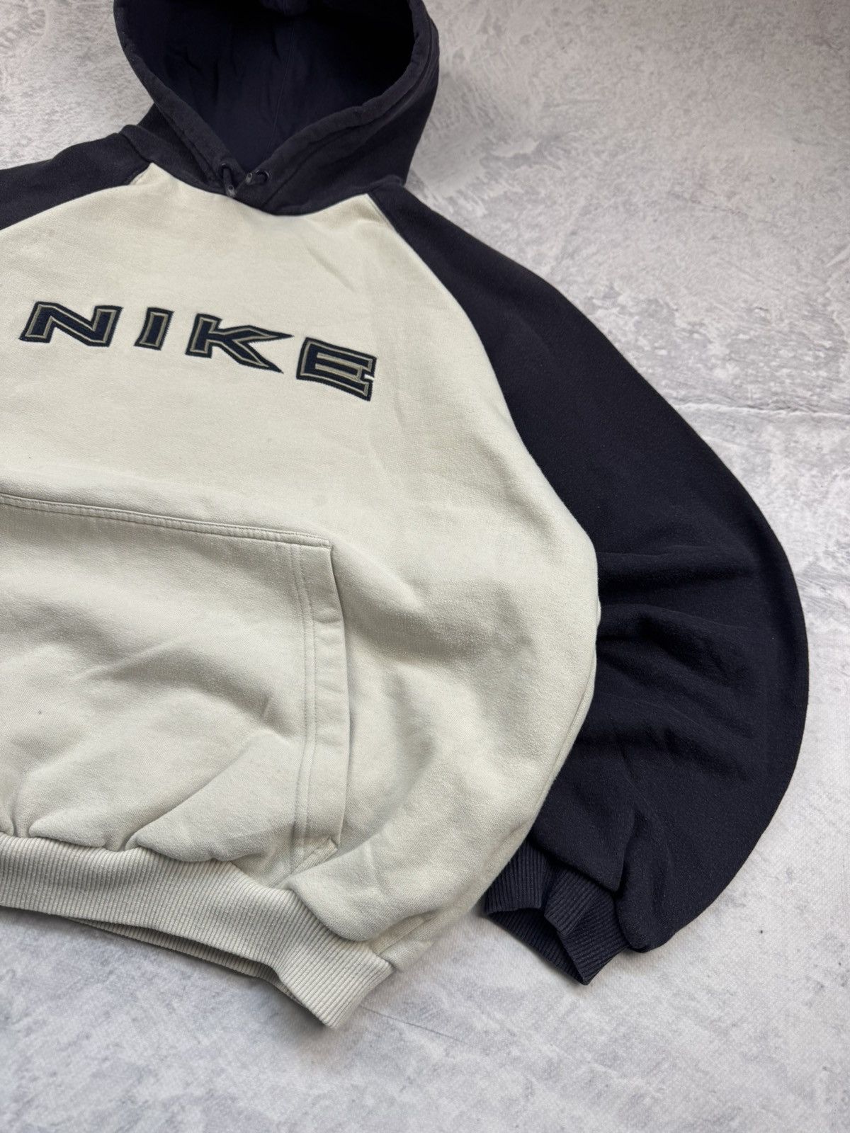 Nike × Vintage NIKE VINTAGE CENTER LOGO OVERSIZE BOXY HOODIE Size US XL / EU 56 / 4 - 5 Thumbnail