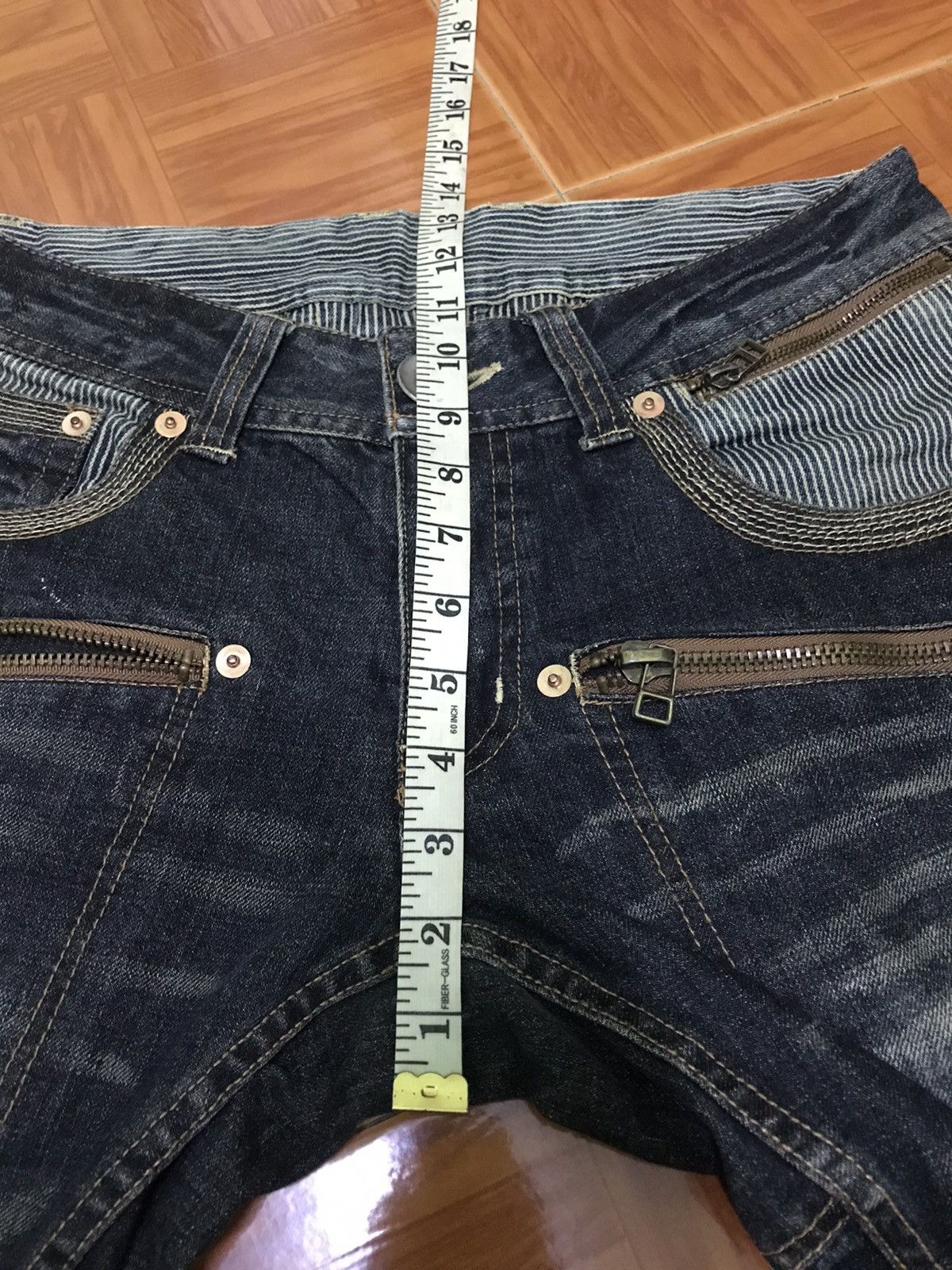 Japanese Brand Very rare‼️punk japanese brand rare design Size US 32 / EU 48 - 15 Thumbnail