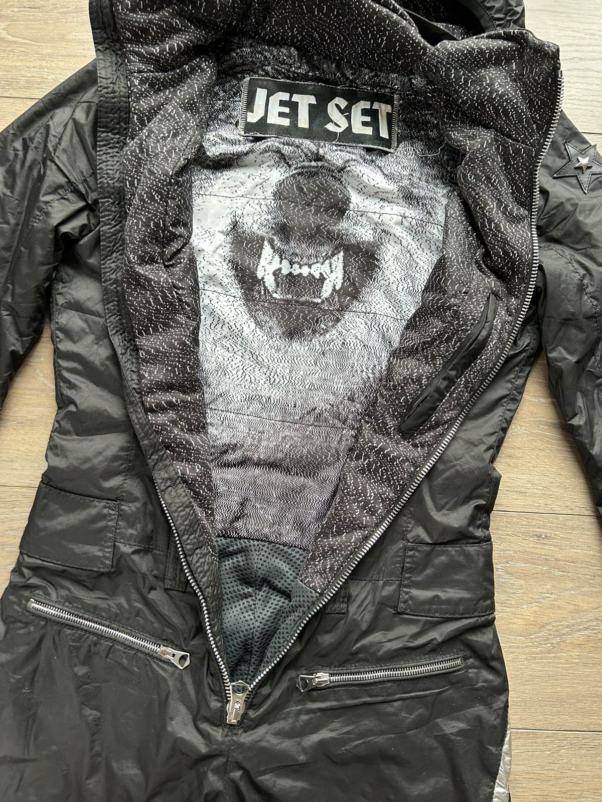 JET SET Jet Set black ski jumpsuit size 2 M Size 27" / US 4 / IT 40 - 9 Thumbnail