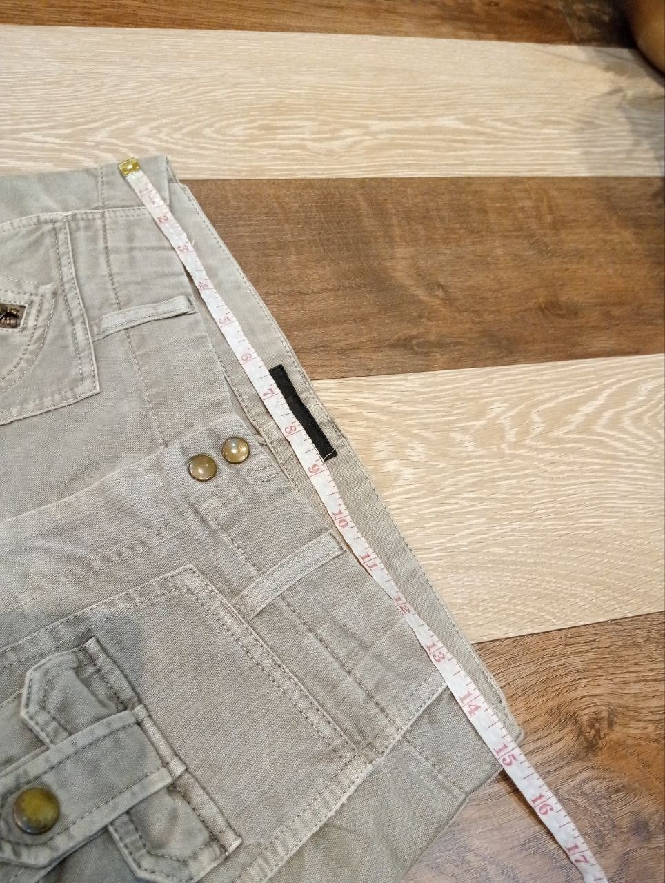 Japanese Brand HALB JAPAN MULTI-POCKET FLARED BANDAGE PANTS Size US 30 / EU 46 - 15 Thumbnail