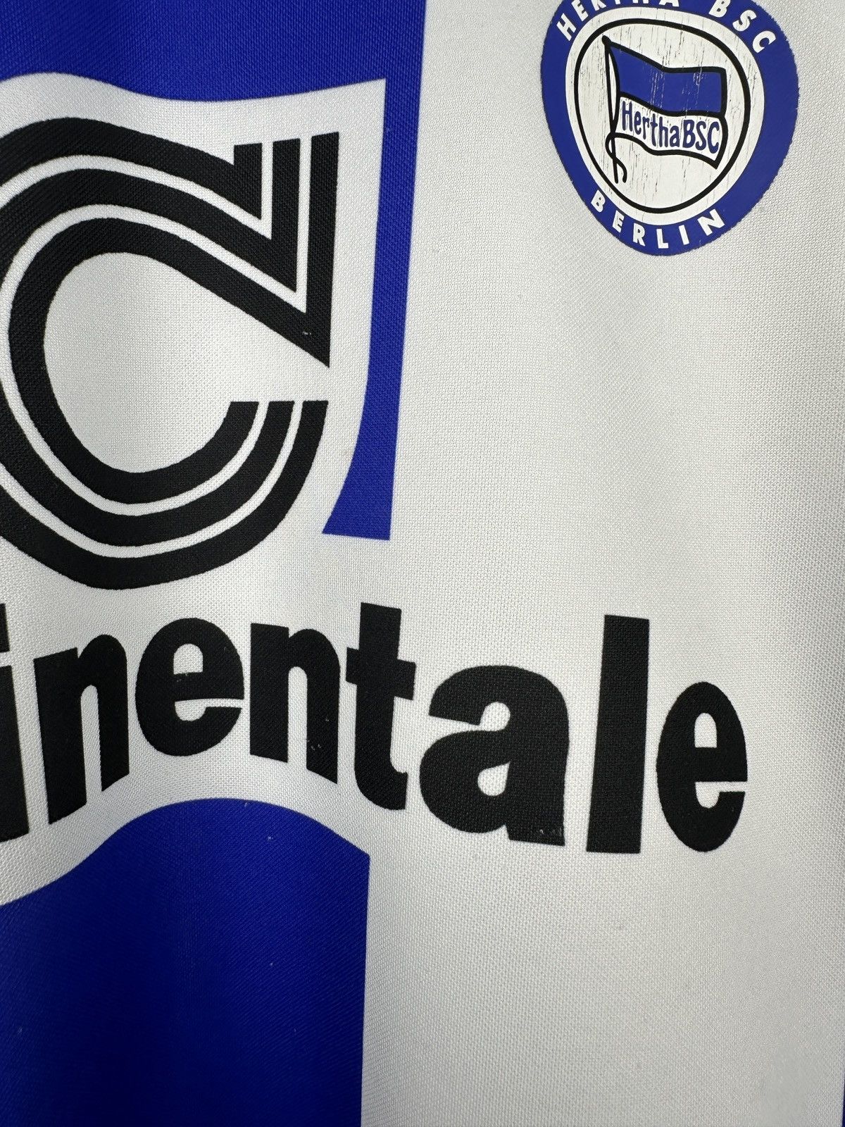 Nike Hertha Berlin 1999 Home Soccer Jersey Football Shirt Size US M / EU 48-50 / 2 - 12 Thumbnail