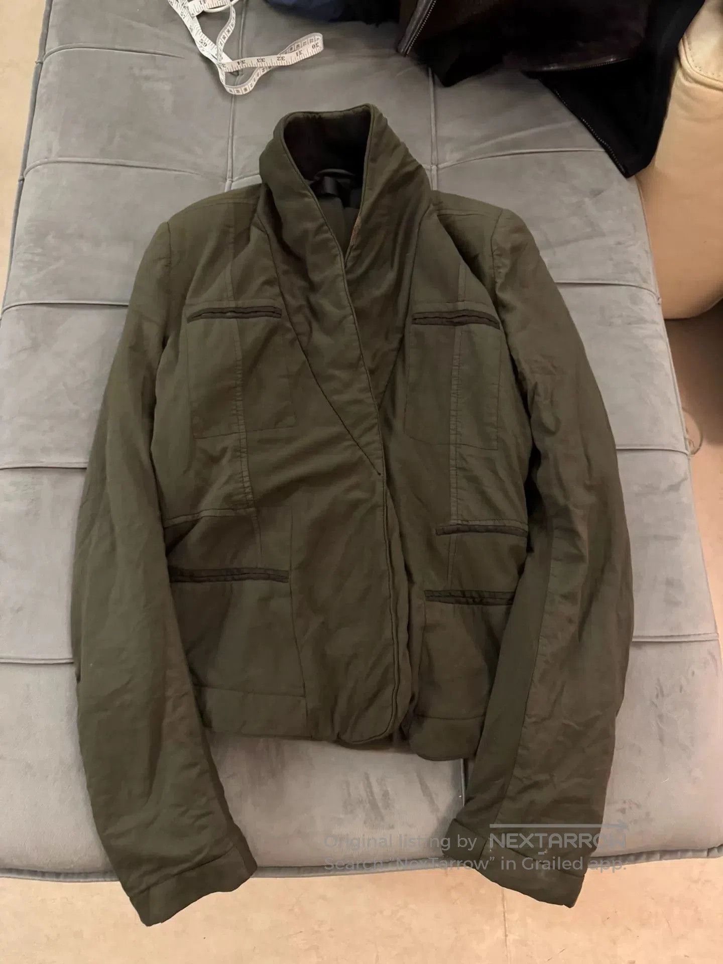 Haider Ackermann Haider Ackermann Black Quilted Jacket Womens. Size US S / EU 44-46 / 1 - 1 Thumbnail