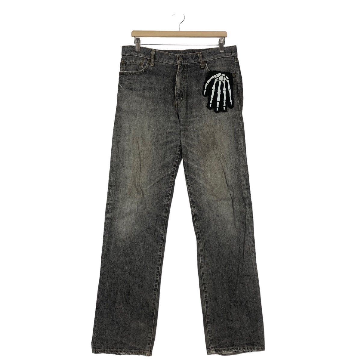 Japanese Brand 🔥90’s Vintage Denim Jeans Uniqlo Japan S-002 Issey Miyake Size US 34 / EU 50 - 2 Thumbnail