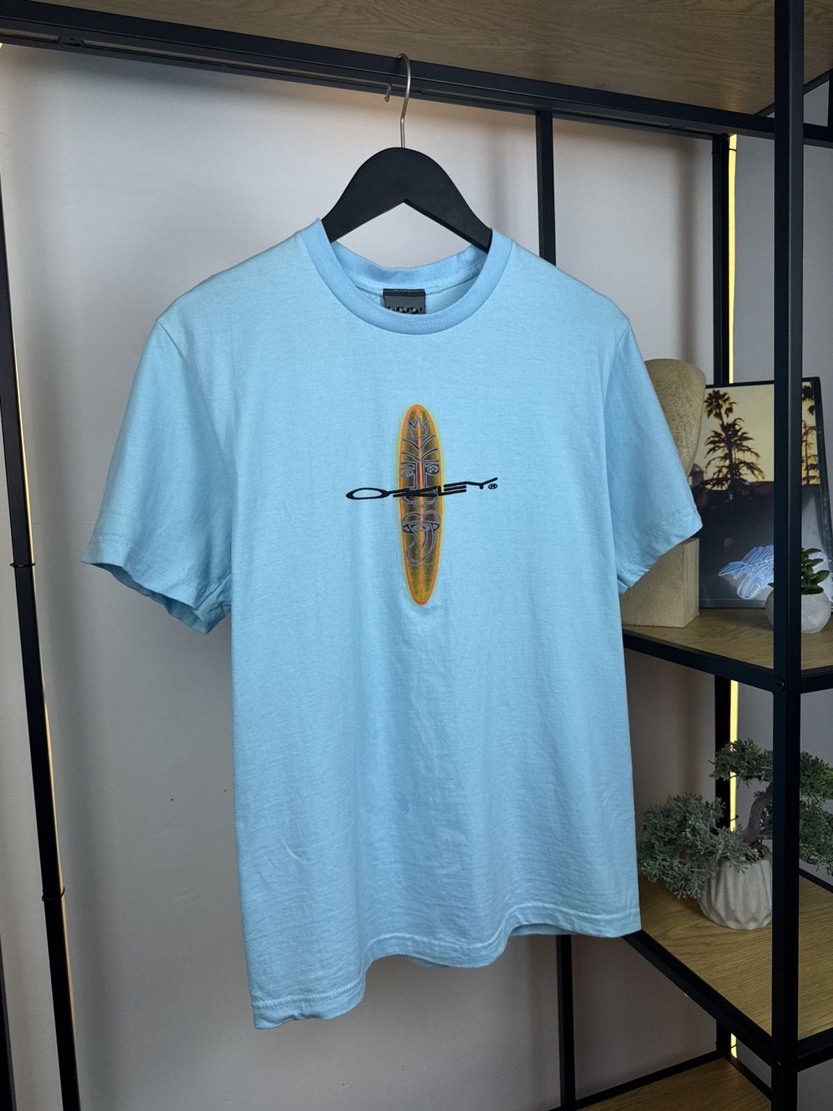 Oakley × Vintage Vintage Oakley T-Shirt 2000s Big Logo Japan Outdoor Y2K Size US L / EU 52-54 / 3 - 2 Thumbnail