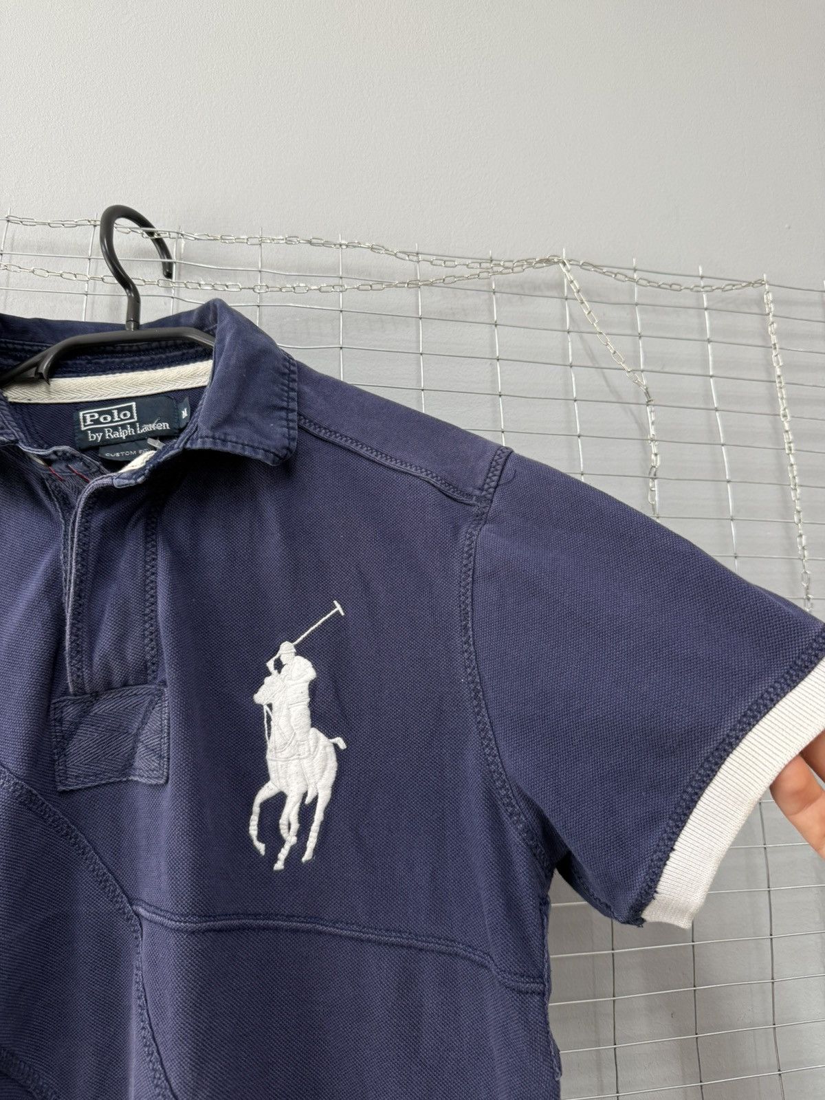 Polo Ralph Lauren × Ralph Lauren × Vintage Polo Ralph Lauren Number 3 Polo T-Shirt Size US M / EU 48-50 / 2 - 3 Thumbnail