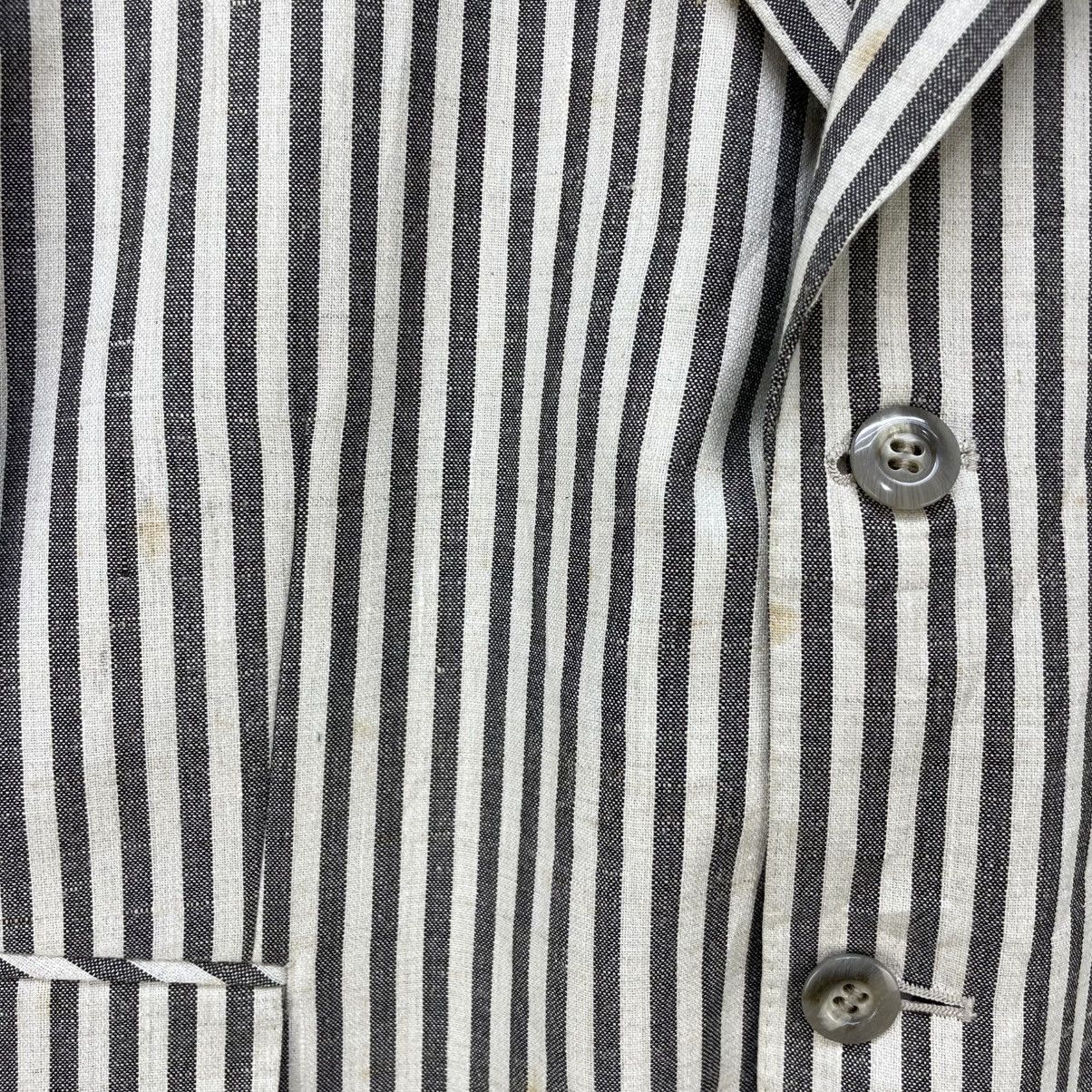 Ermenegildo Zegna 💥Vintage Ermenegildo Zegna Stripes Jacket Size US M / EU 48-50 / 2 - 6 Thumbnail