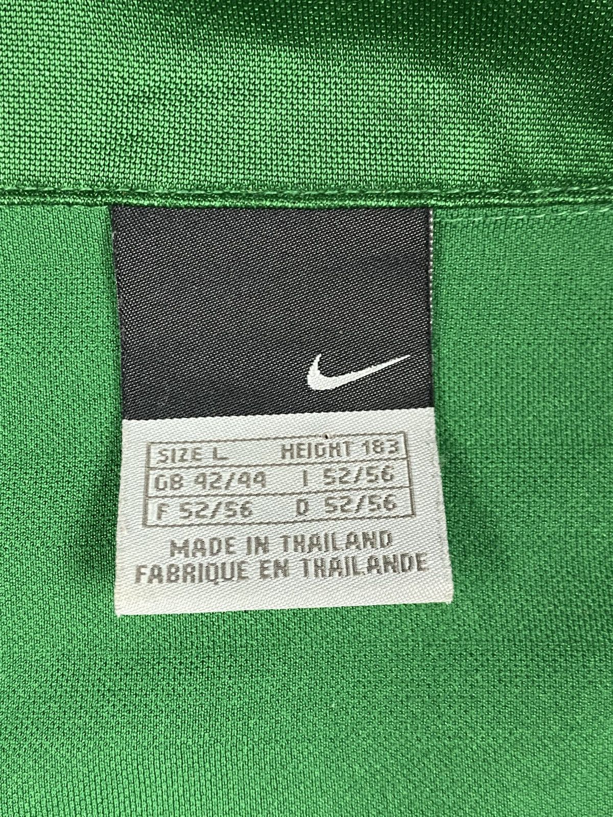 Nike Vintage Nike Dri Fit Drill Y2K Polo Shirt Size US L / EU 52-54 / 3 - 8 Thumbnail