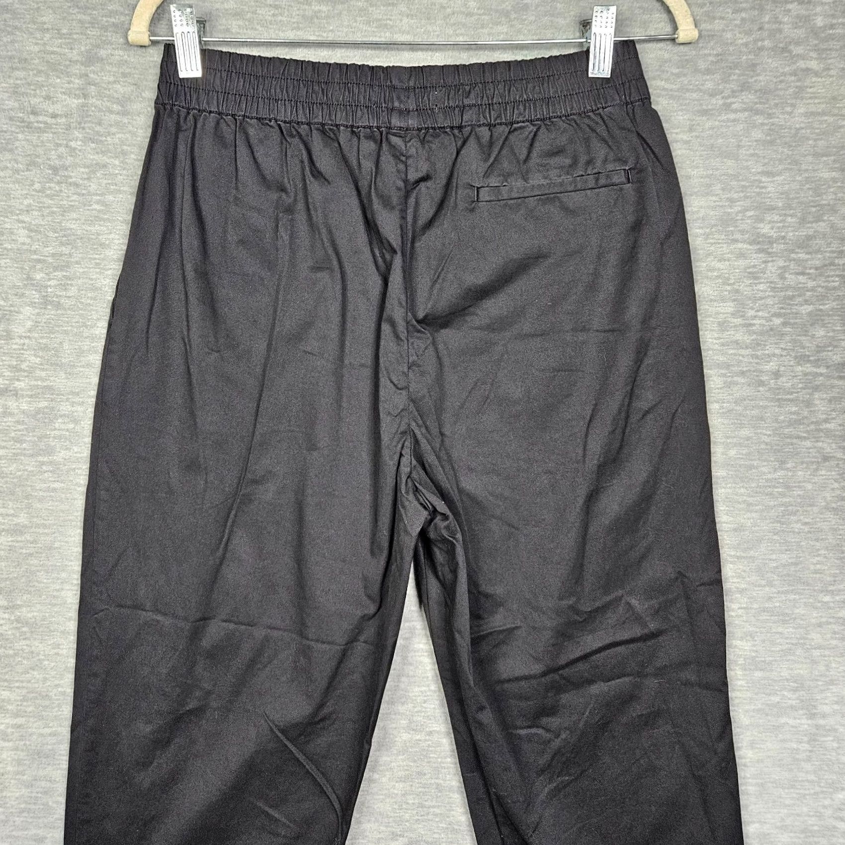 Everlane Everlane Black Women's Pull On Casual Pants Size 4 Regular Straight Pants Womens Black Casual Pant Size 27" / US 4 / IT 40 - 3 Thumbnail