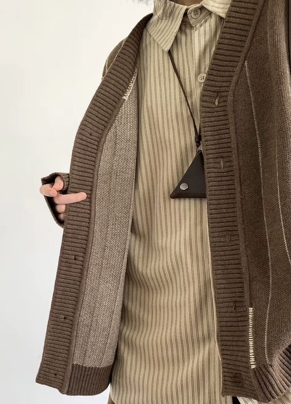 Japanese Brand Unisex Vintage Striped Knitwear Cardigan Size US XL / EU 56 / 4 - 5 Thumbnail