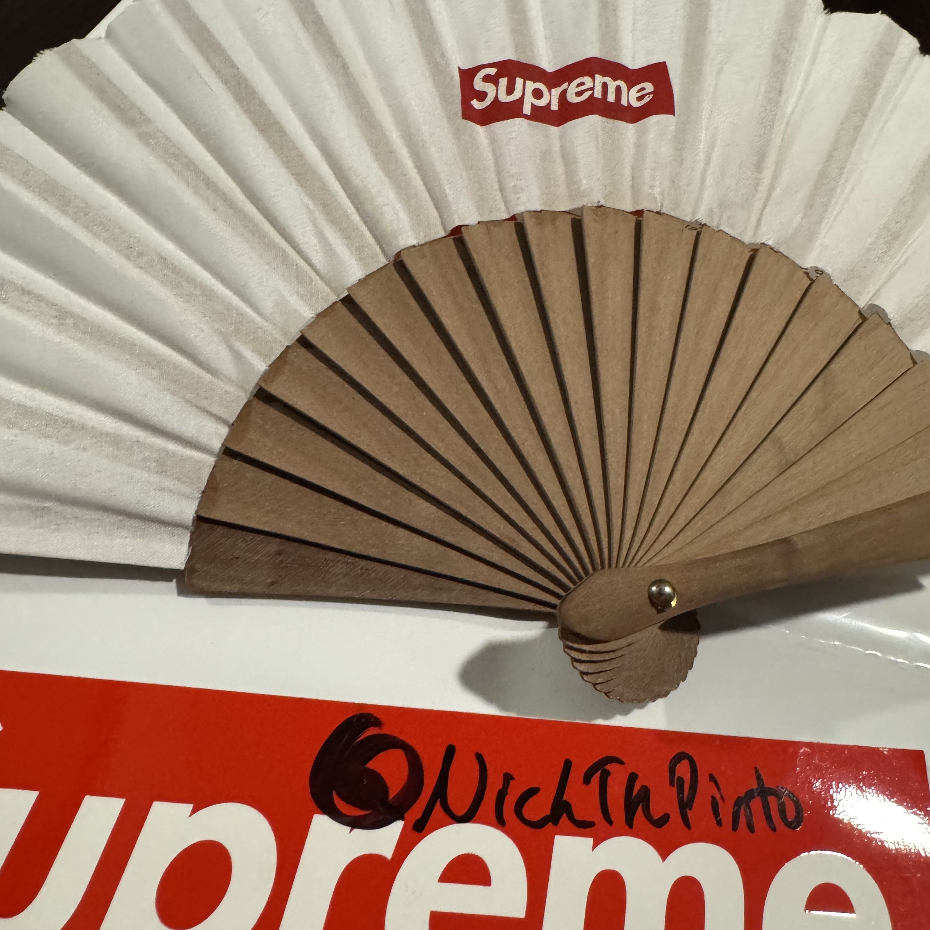 Supreme Sasquatchfabrix Folding Fan Size ONE SIZE - 2 Thumbnail