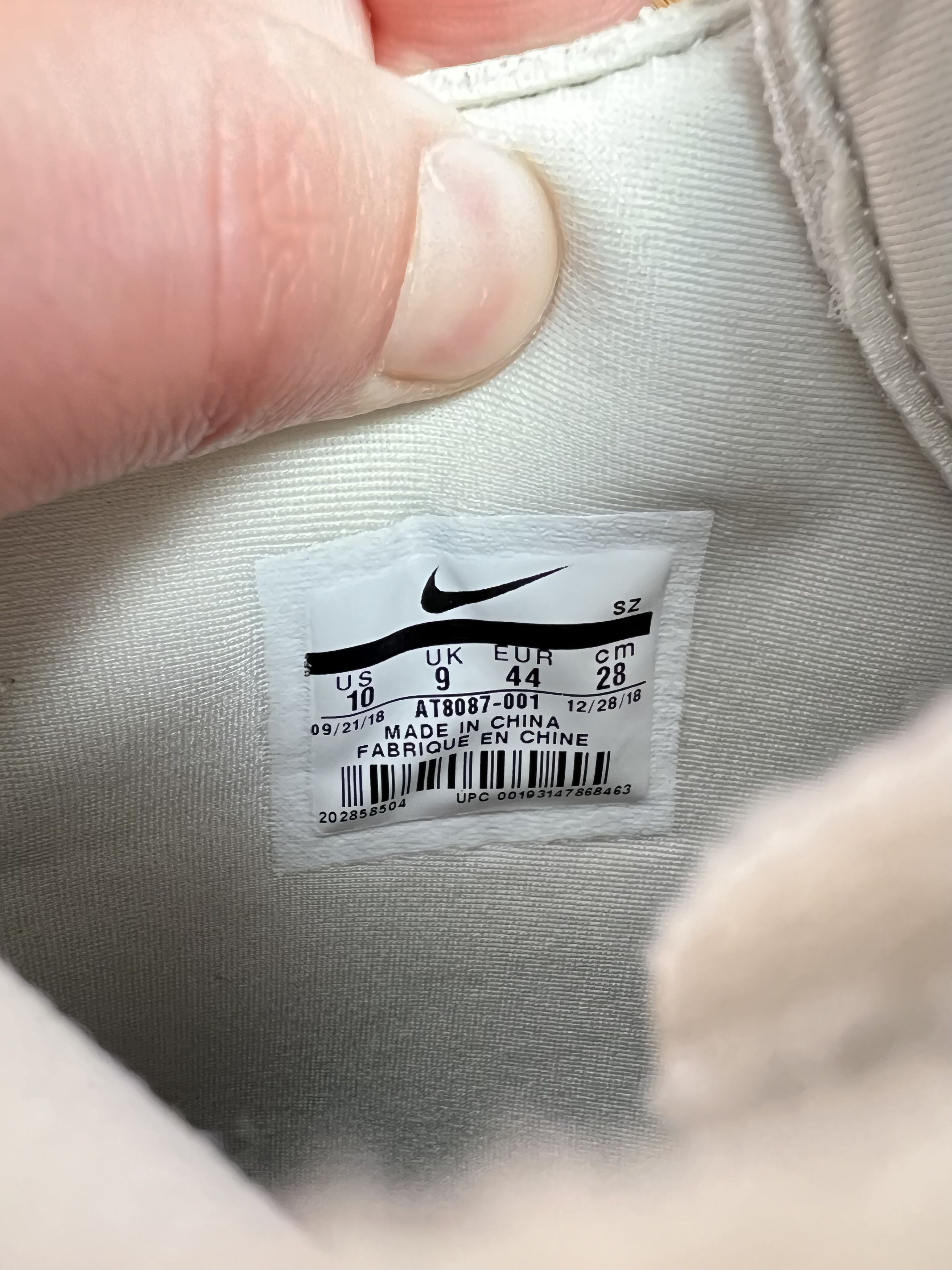 Fear of God × Nike NIKE AIR FEAR OF GOD RAID Size US 10 / EU 43 - 7 Thumbnail
