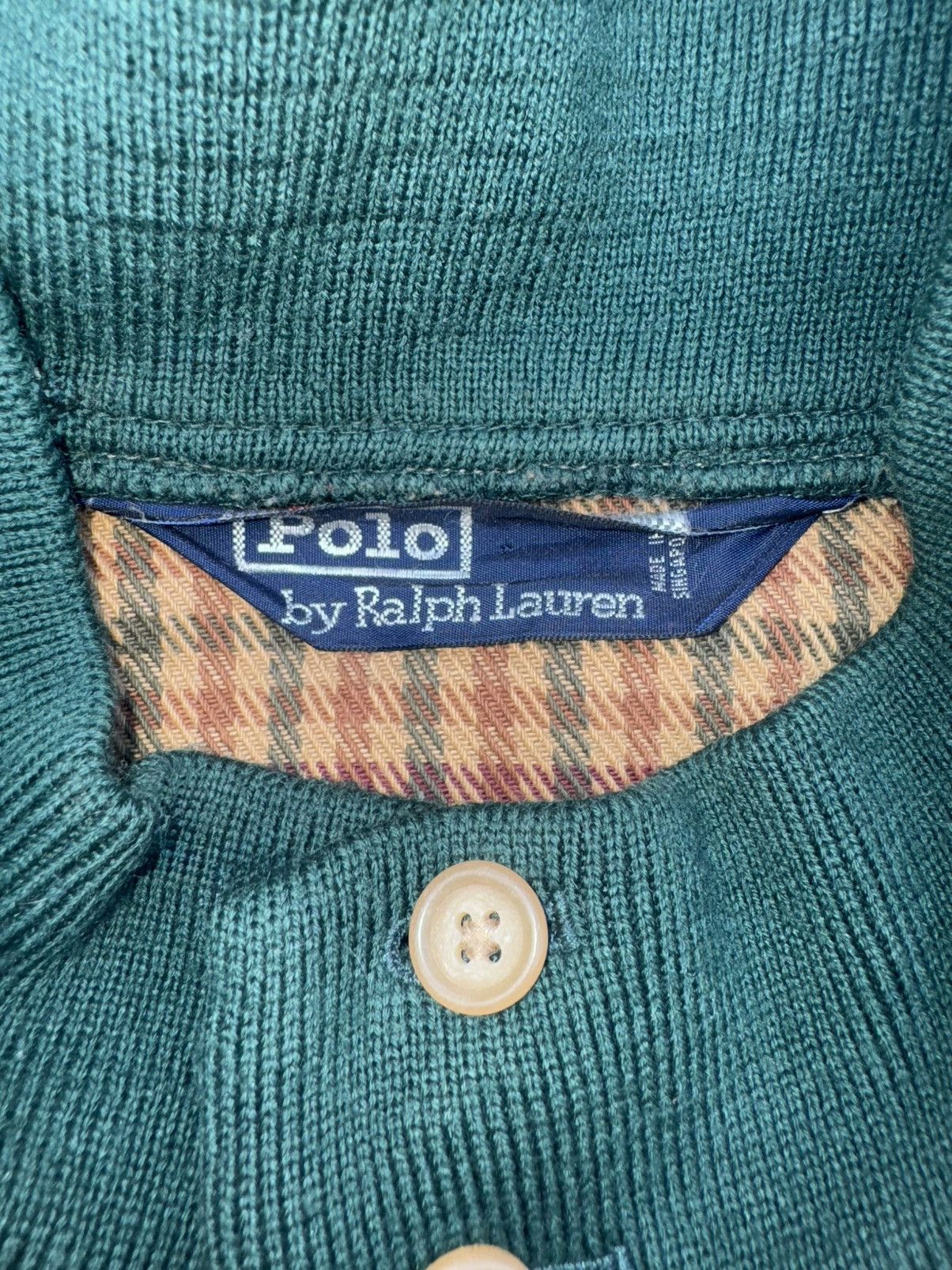 Polo Ralph Lauren VINTAGE 80s 90s Polo Ralph Lauren Plaid Wool Bomber Jacket Size US M / EU 48-50 / 2 - 4 Thumbnail