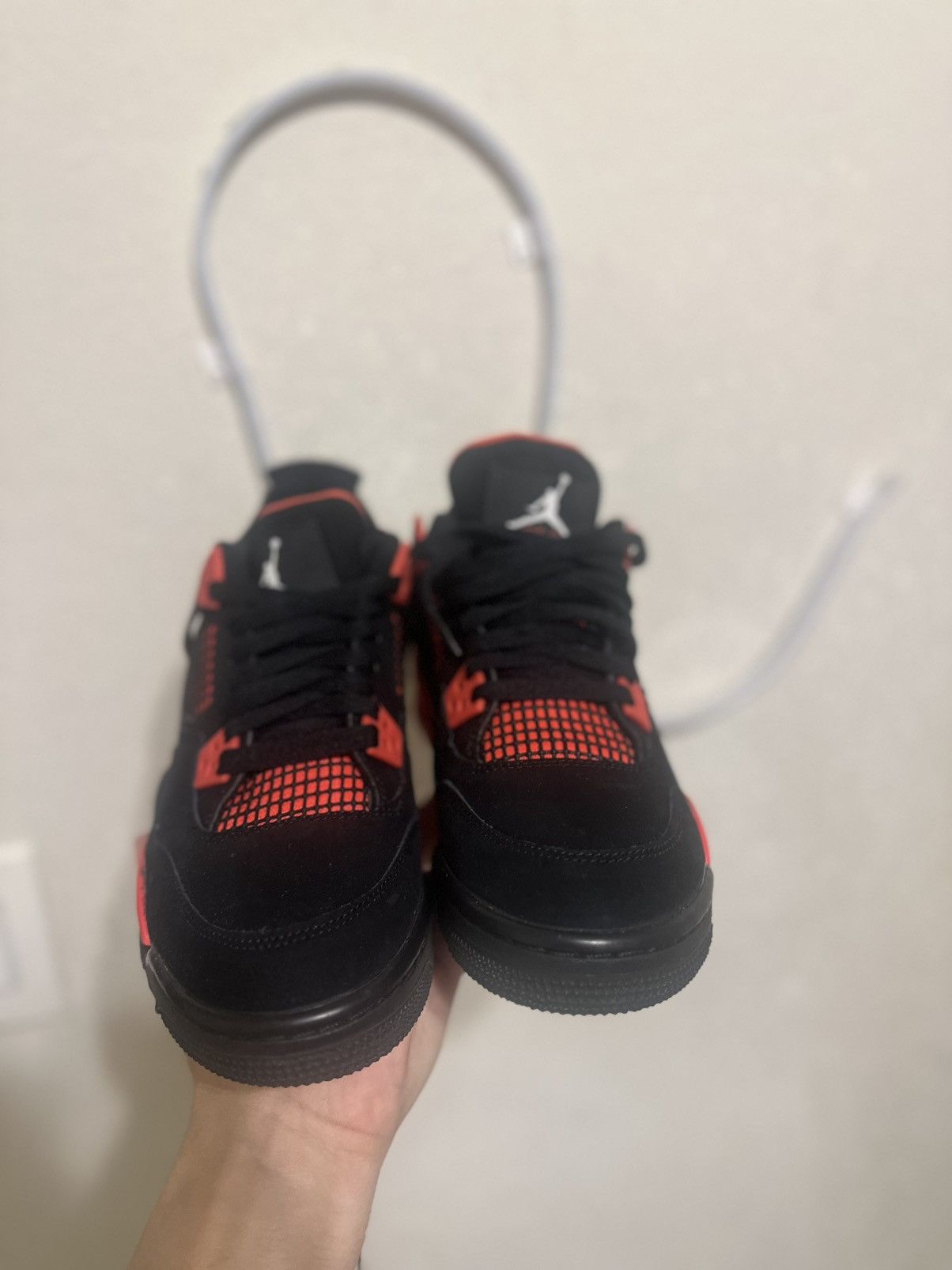 Jordan Brand Jordan 4 Red Thunder (gs) Size US 7 / EU 40 - 3 Thumbnail