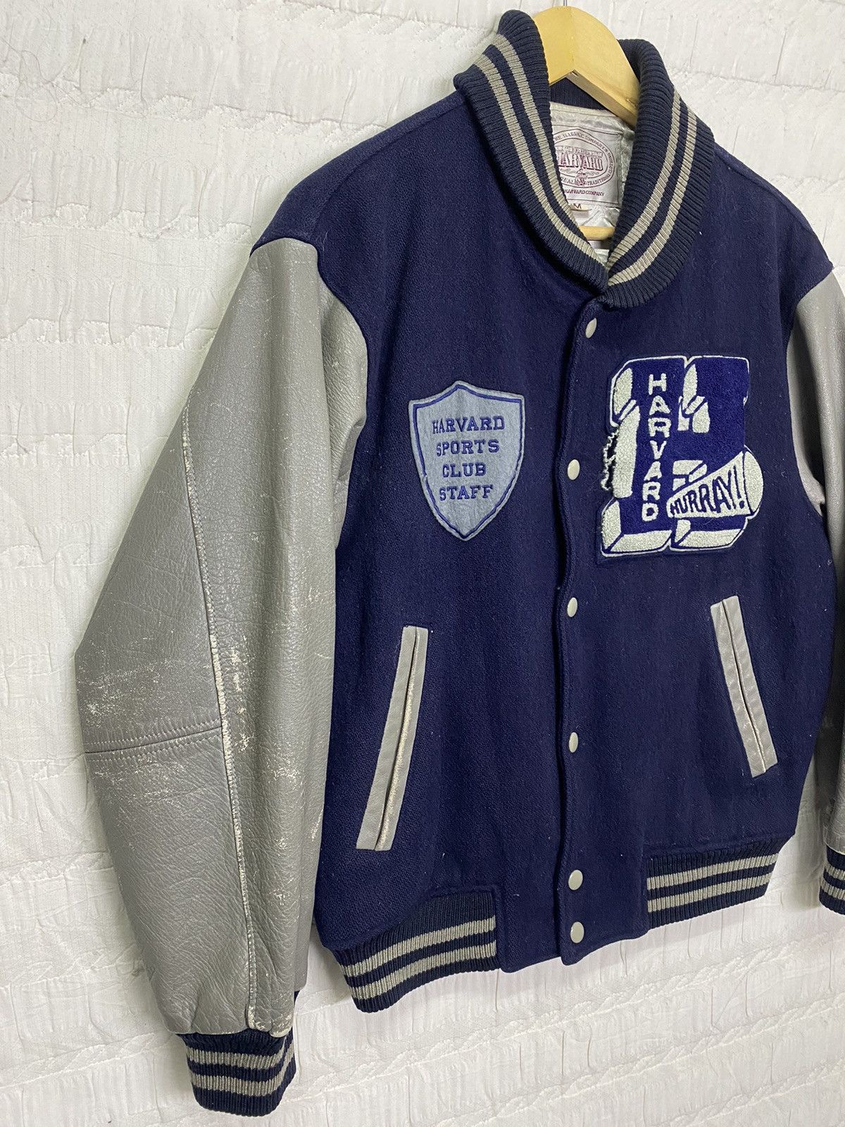 Vintage HARVARD HURRAY VARSITY JACKET Size US M / EU 48-50 / 2 - 2 Thumbnail